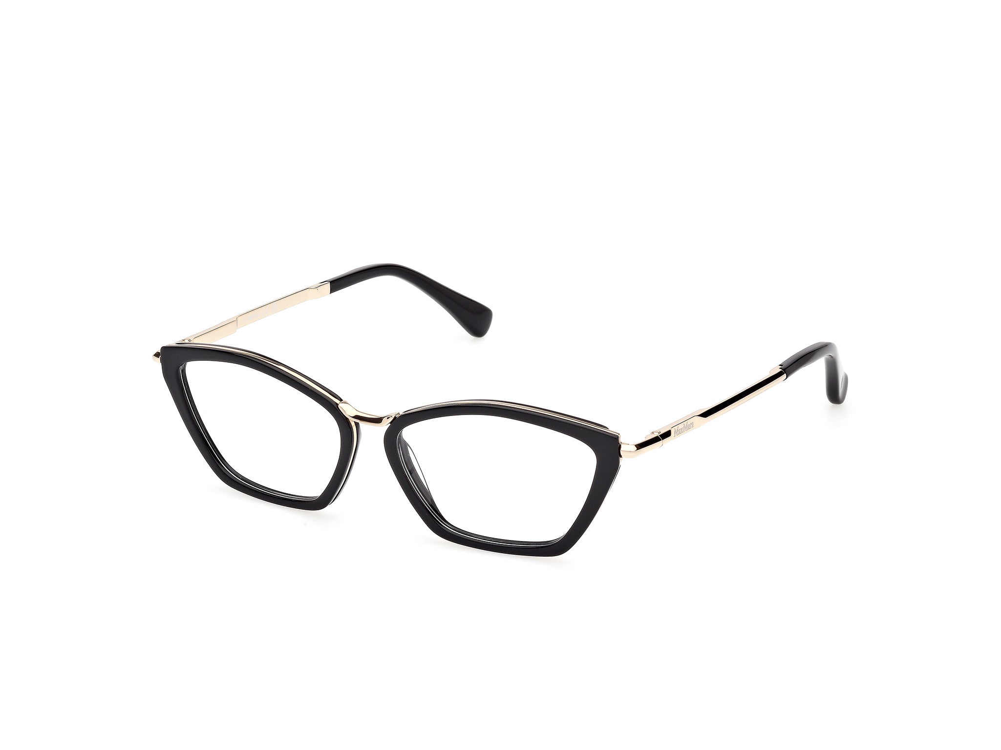 0889214532541 - Damen MM5152 001 Rahmen von BRILLEN Acetat Schwarz  Rund Normal