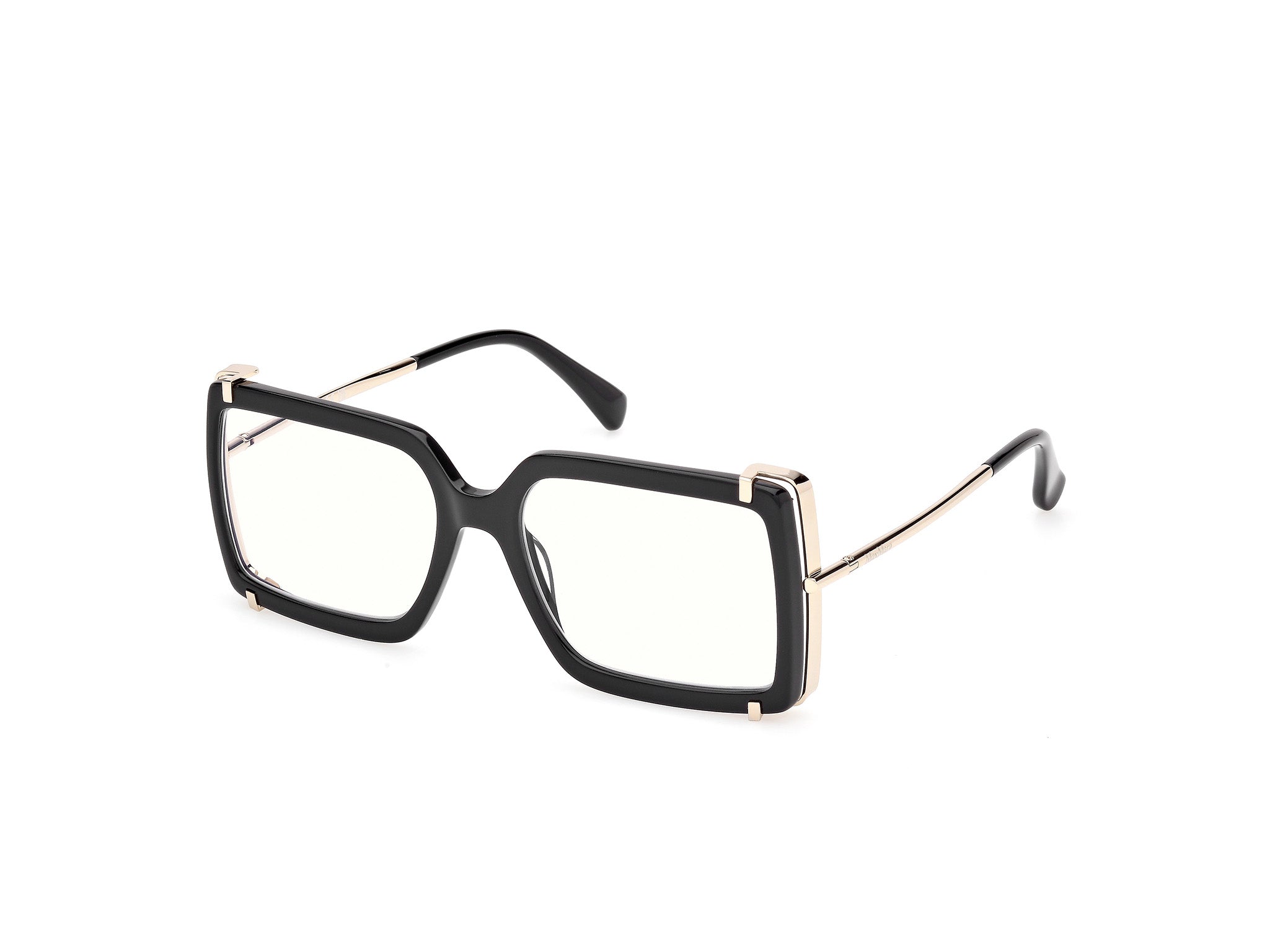 0889214532664 - Damen MM5155-B 001 Rahmen von BRILLEN Acetat Schwarz  Quadratisch Normal