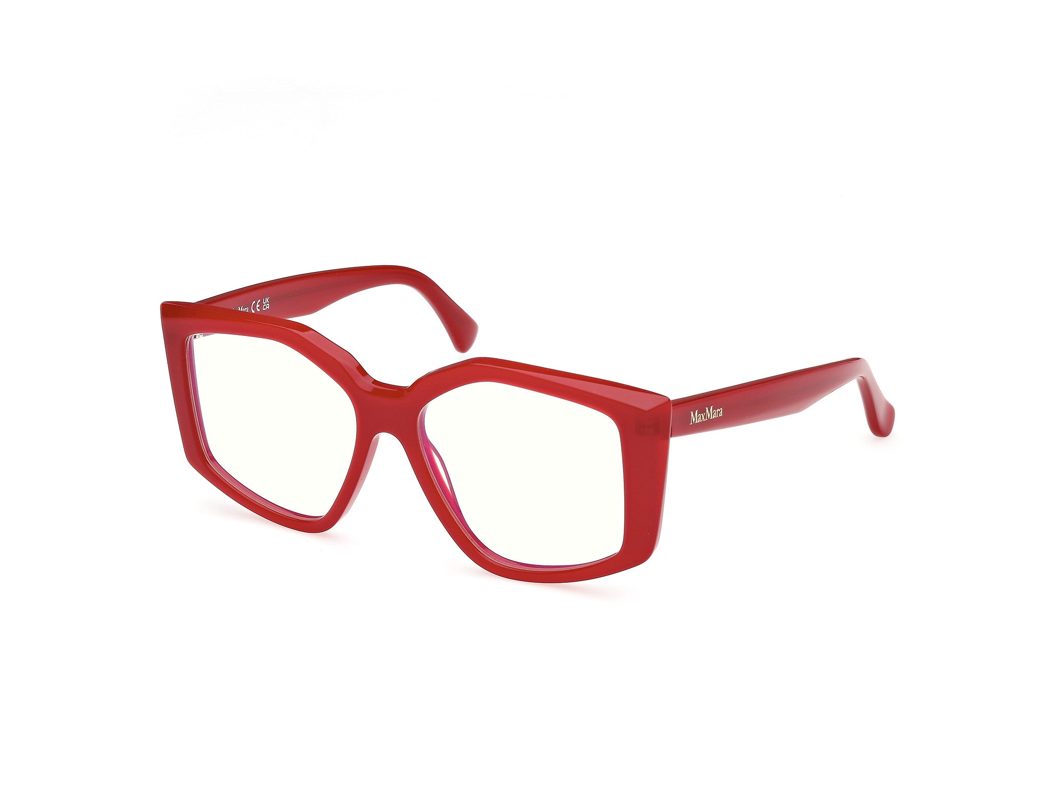 0889214533166 - Damen MM5162-B 066 Rahmen von BRILLEN Acetat Rot  Geometrisch Normal