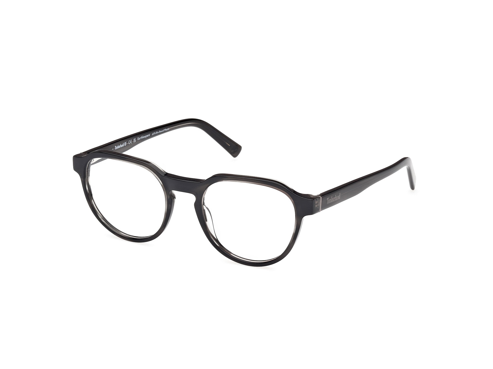 0889214534361 - Herren TB50032 20 Rahmen von BRILLEN Acetat Grau  Rund Normal