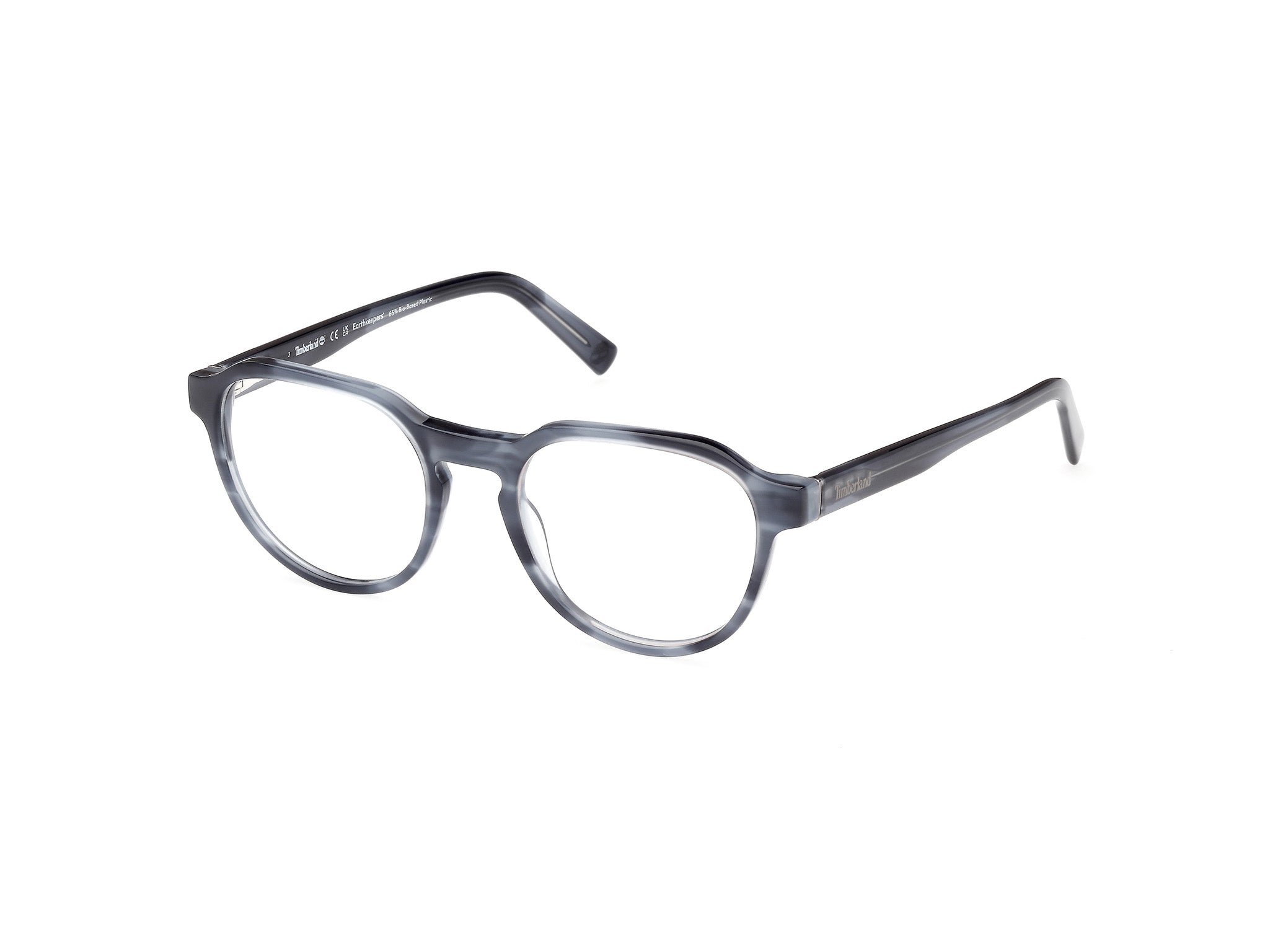 0889214534385 - Herren TB50032 90 Rahmen von BRILLEN Acetat Blau  Rund Normal