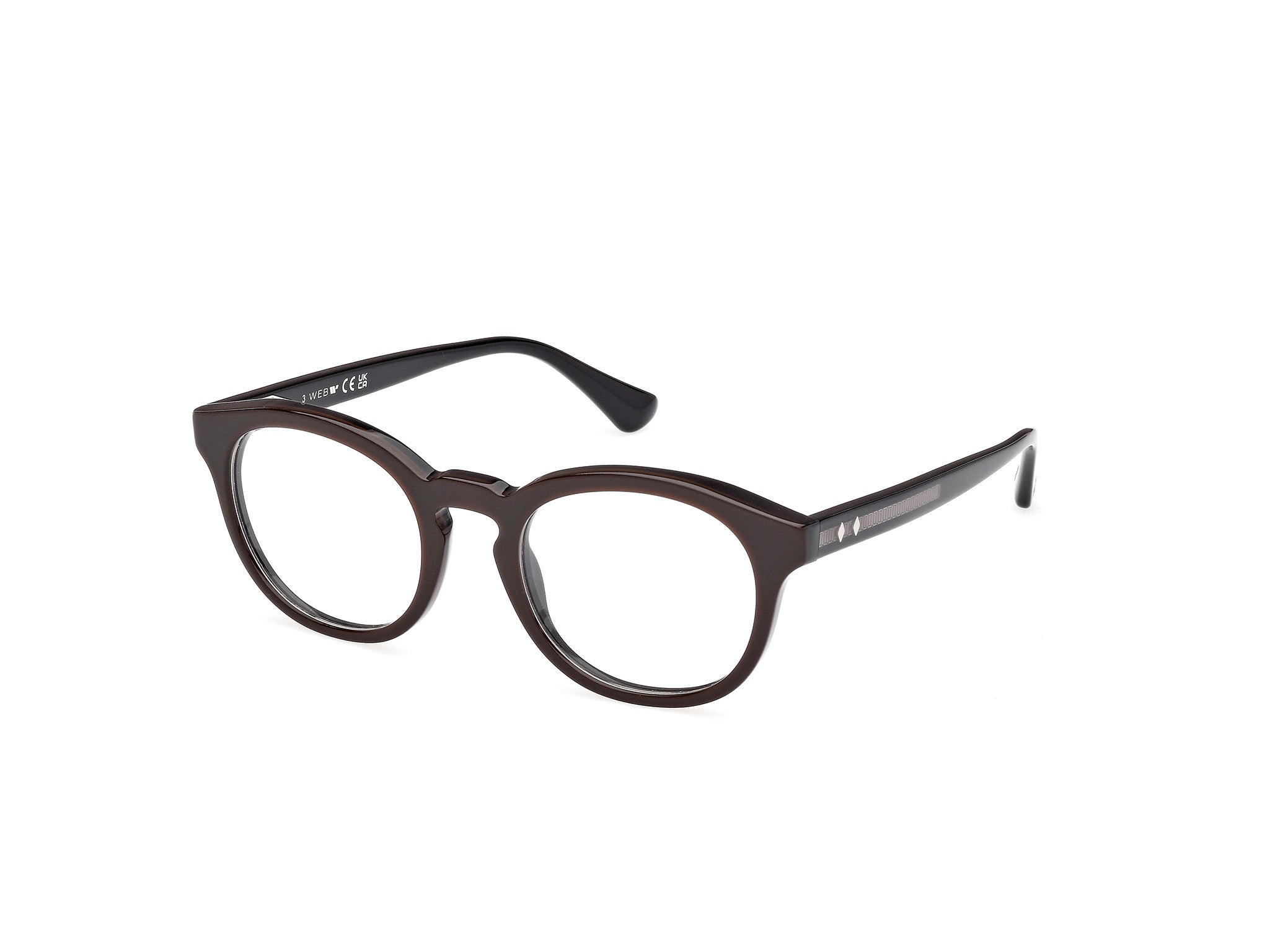 0889214538611 - Unisex WE5443 50 Rahmen von BRILLEN Acetat Braun  Rund Normal