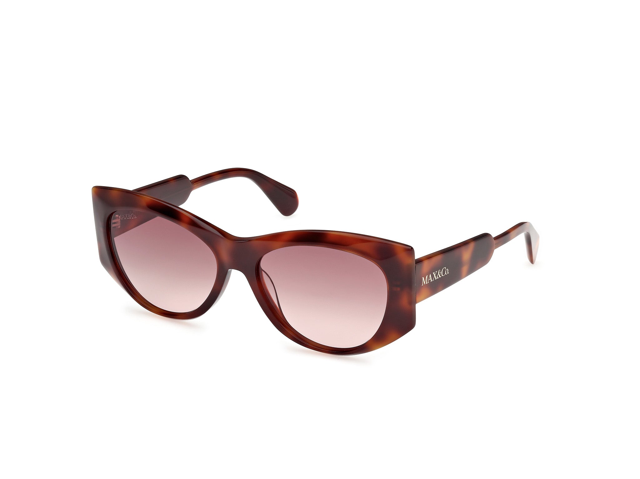 0889214539120 - Damen MO0116 52F Gläser SONNENBRILLEN Acetat   Rund Normal