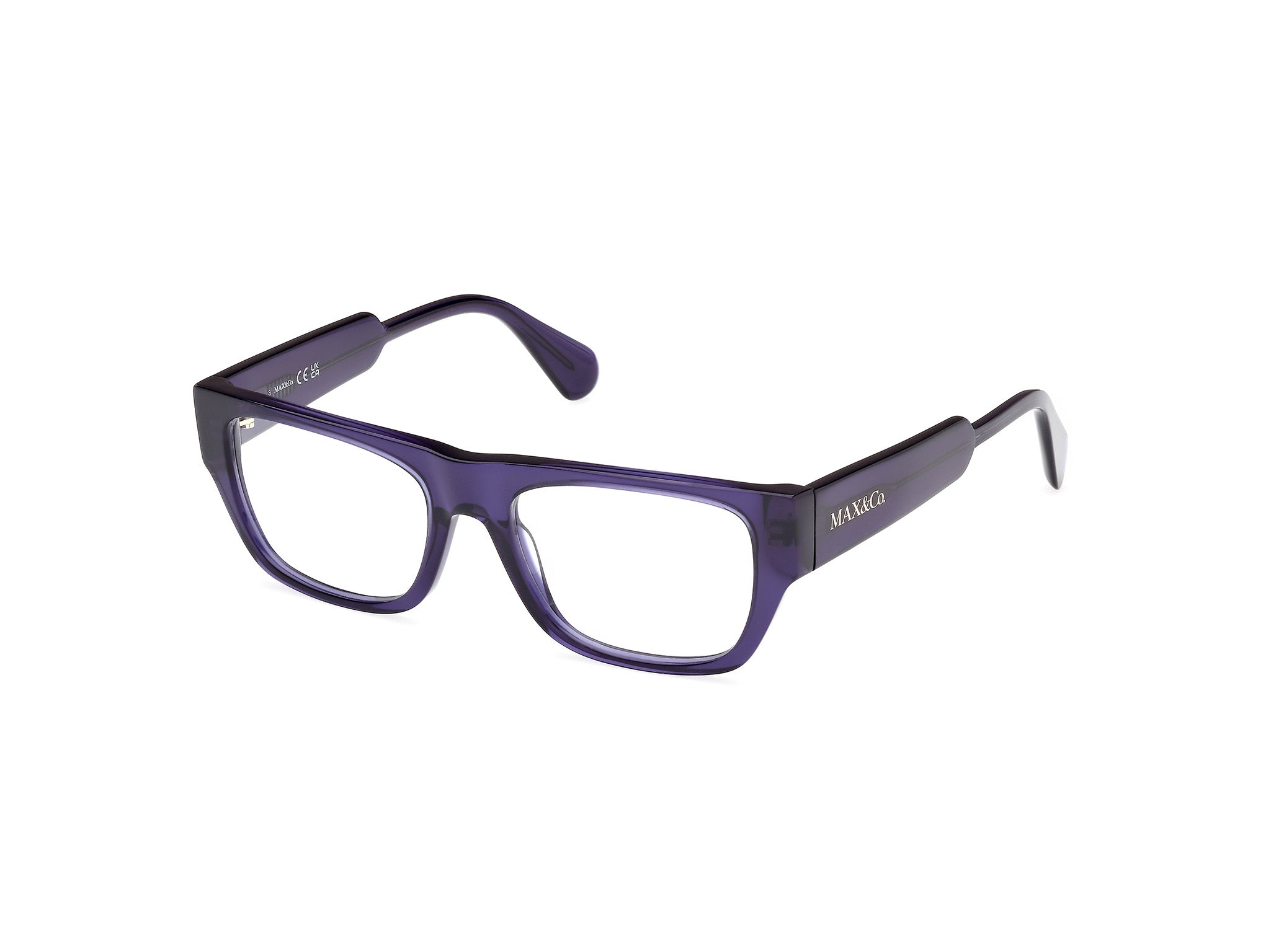 0889214539618 - Damen MO5167 090 Rahmen von BRILLEN Acetat Blau  Quadratisch Normal