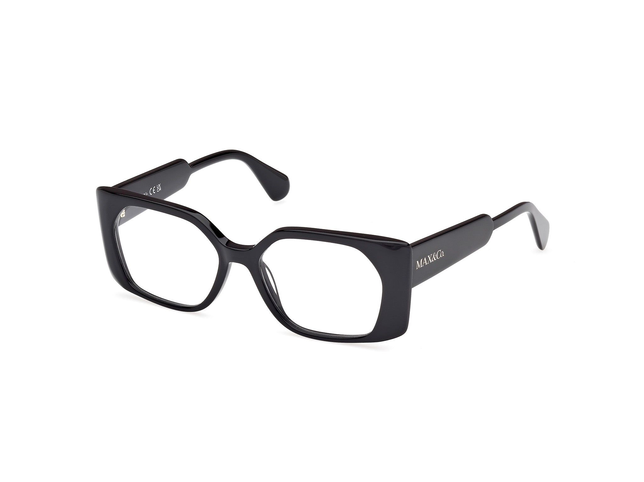 0889214539625 - Damen MO5168 001 Rahmen von BRILLEN Acetat Schwarz  Quadratisch Normal