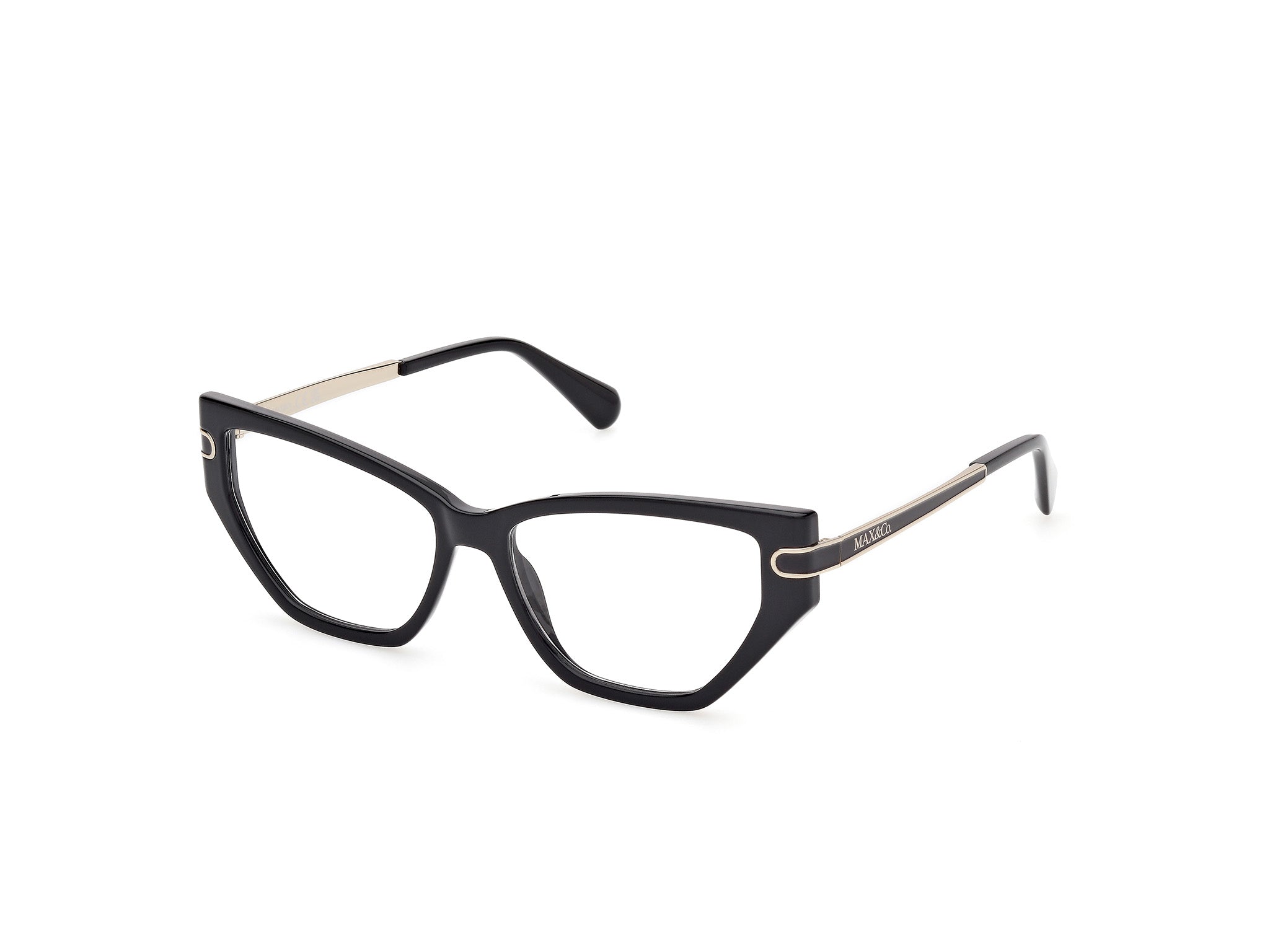 0889214539700 - Damen MO5170 001 Rahmen von BRILLEN Injiziert Schwarz  Cat Eye Normal