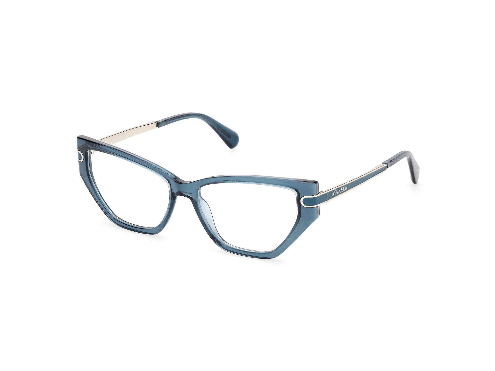 0889214539731 - Damen MO5170 084 Rahmen von BRILLEN Injiziert Hellblau  Cat Eye Normal