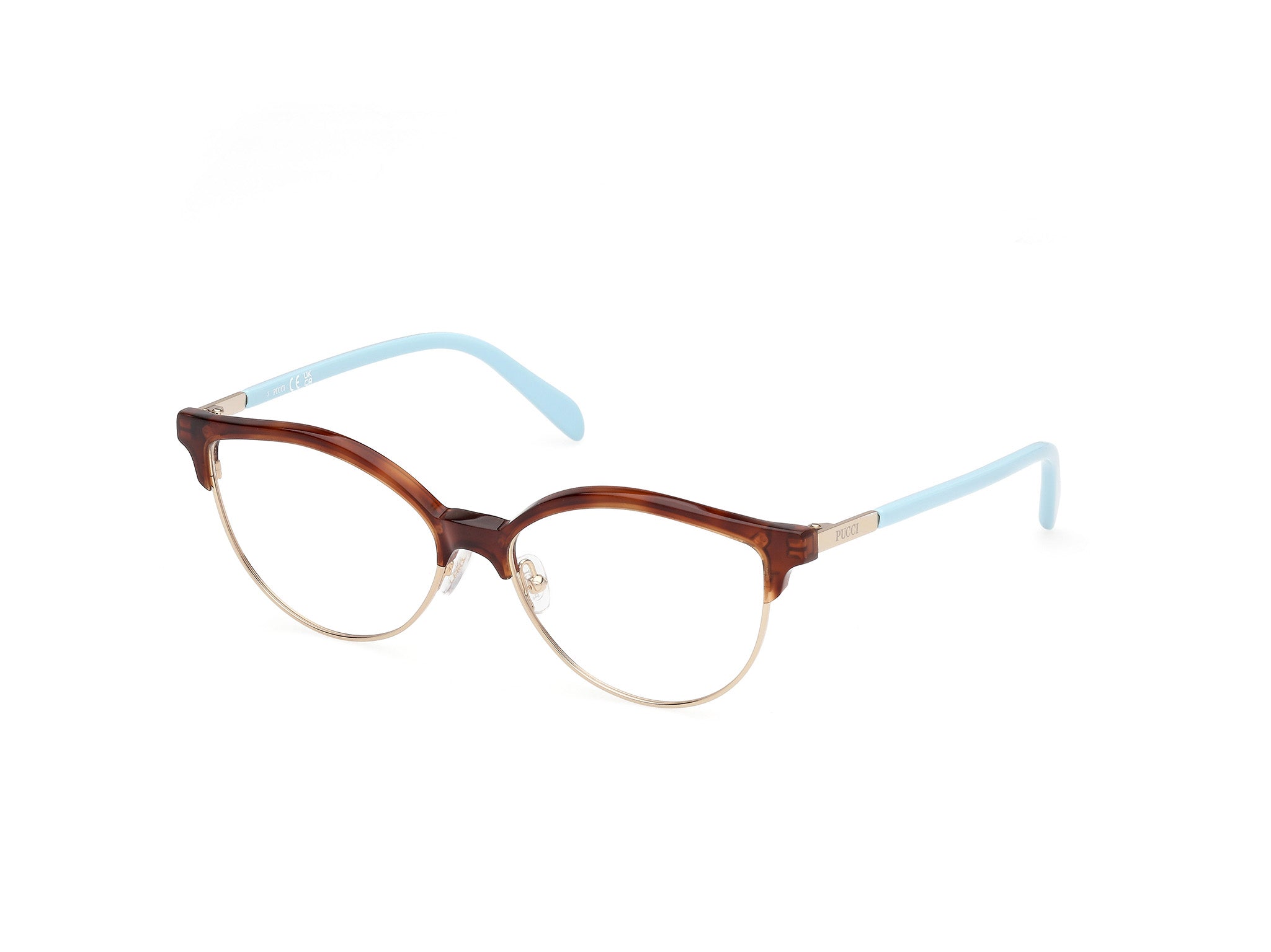 0889214548337 - Emilio Pucci Damen EP5259 053 Rahmen von BRILLEN Acetat Havanna  Rund Normal