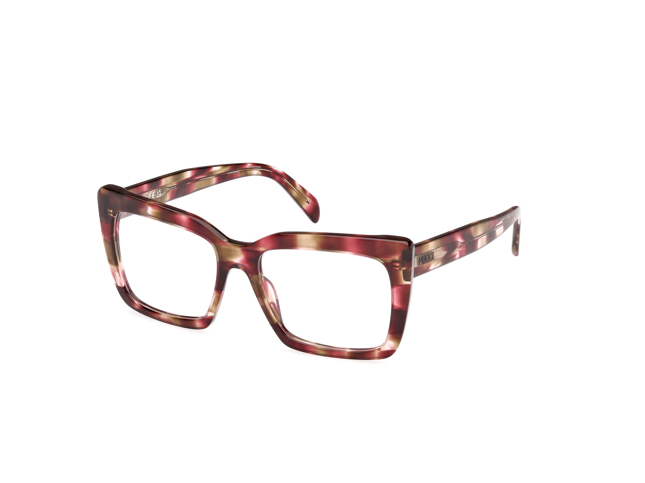 0889214548429 - Emilio Pucci Damen EP5261 055 Rahmen von BRILLEN Acetat Havanna  Quadratisch Normal