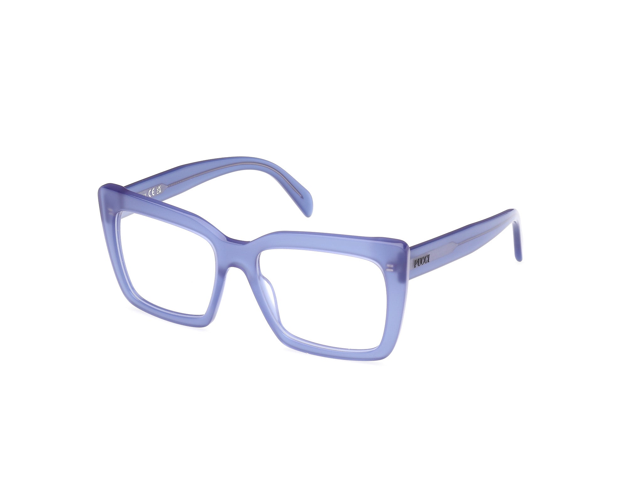 0889214548436 - Emilio Pucci Damen EP5261 090 Rahmen von BRILLEN Acetat Blau  Quadratisch Normal