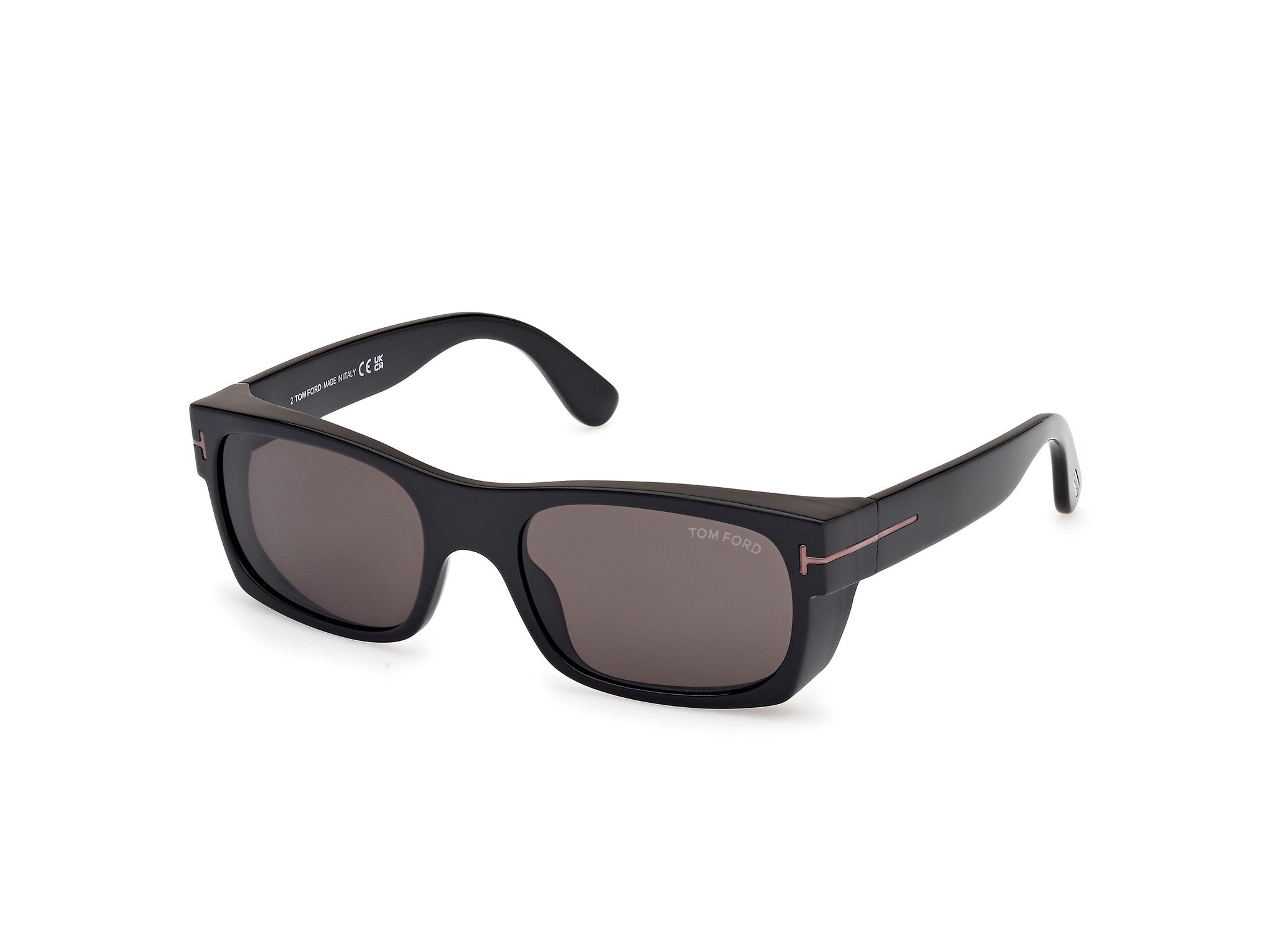 0889214549082 - TOM FORD Herren FT1181-N JUAN 01A Gläser SONNENBRILLEN Acetat Schwarz Rauch Quadratisch Normal