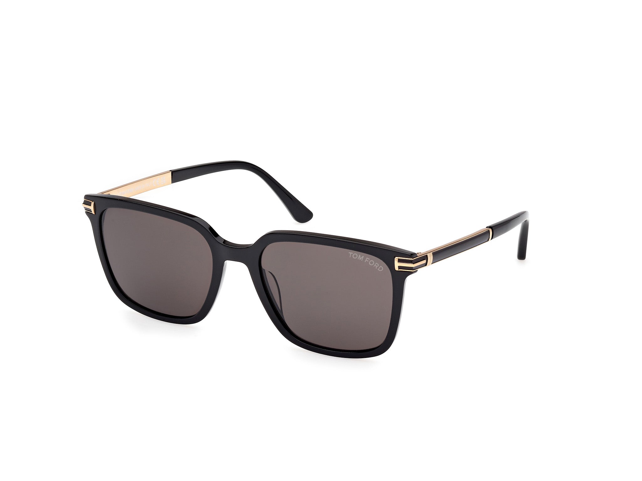 0889214549099 - TOM FORD Herren FT1183 JOCHEM 01A Gläser SONNENBRILLEN Acetat Schwarz Rauch Quadratisch Normal