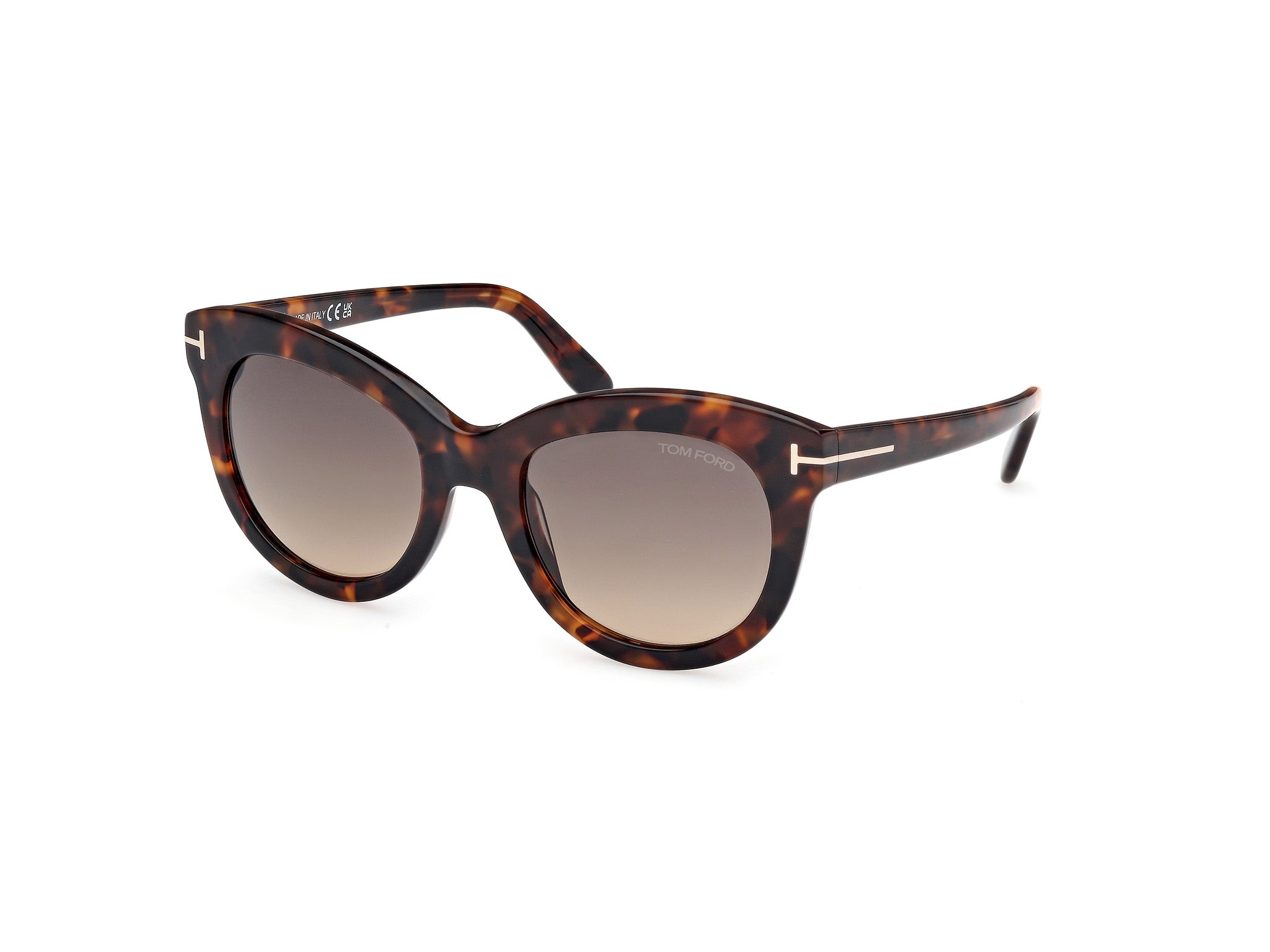 0889214549297 - TOM FORD Damen FT1189 ODETTE 52F Gläser SONNENBRILLEN Acetat   Schmetterling Normal