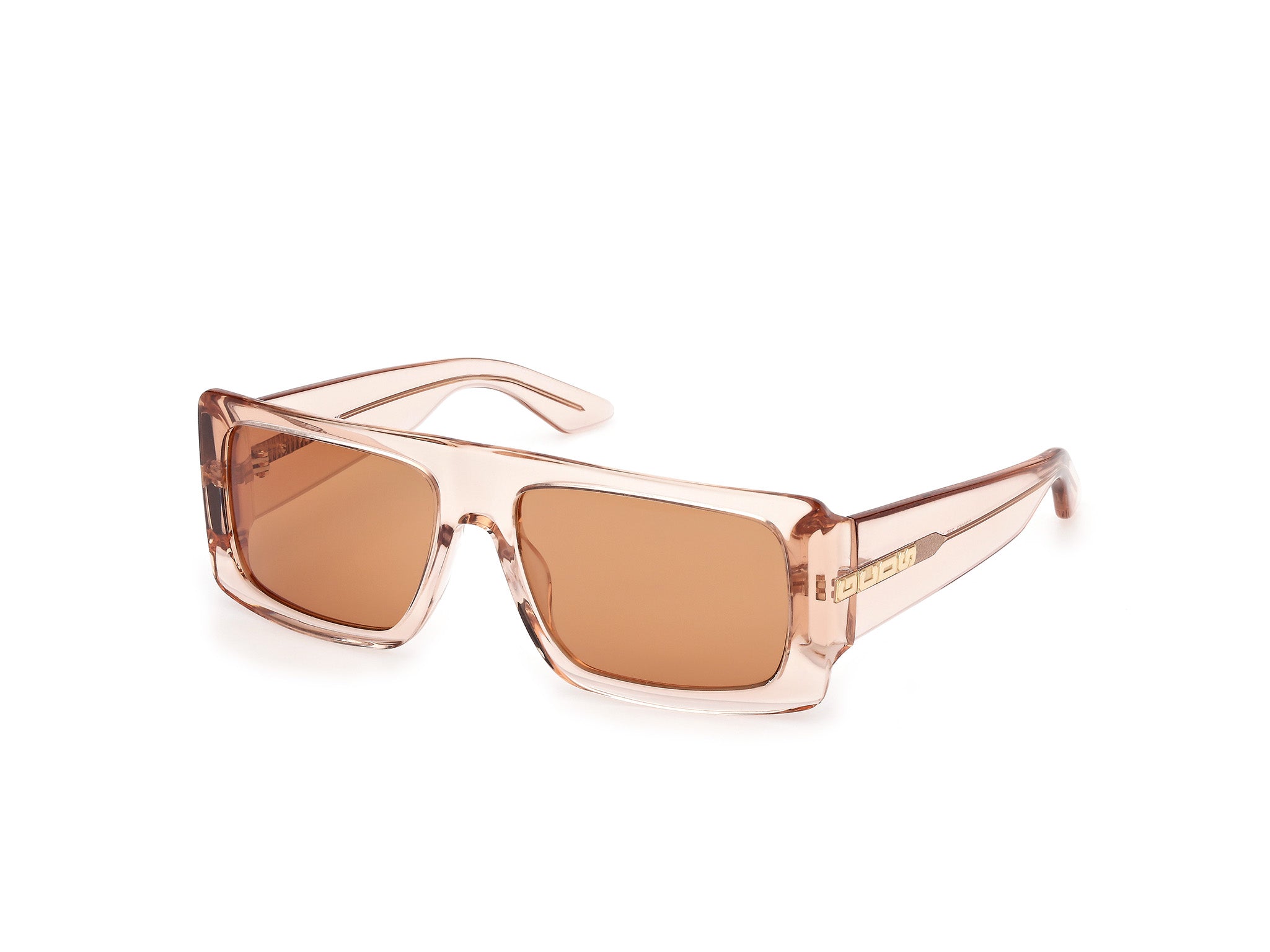 0889214552129 - Unisex GD0053 72E Gläser SONNENBRILLEN Acetat Rosa Braun Quadratisch Normal