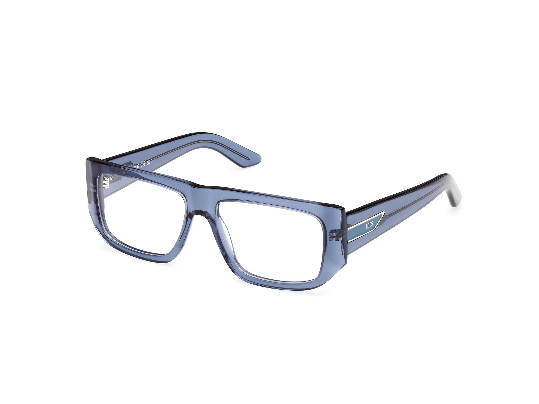 0889214552365 - Unisex GD5036 90 Rahmen von BRILLEN Acetat Blau  Quadratisch Normal