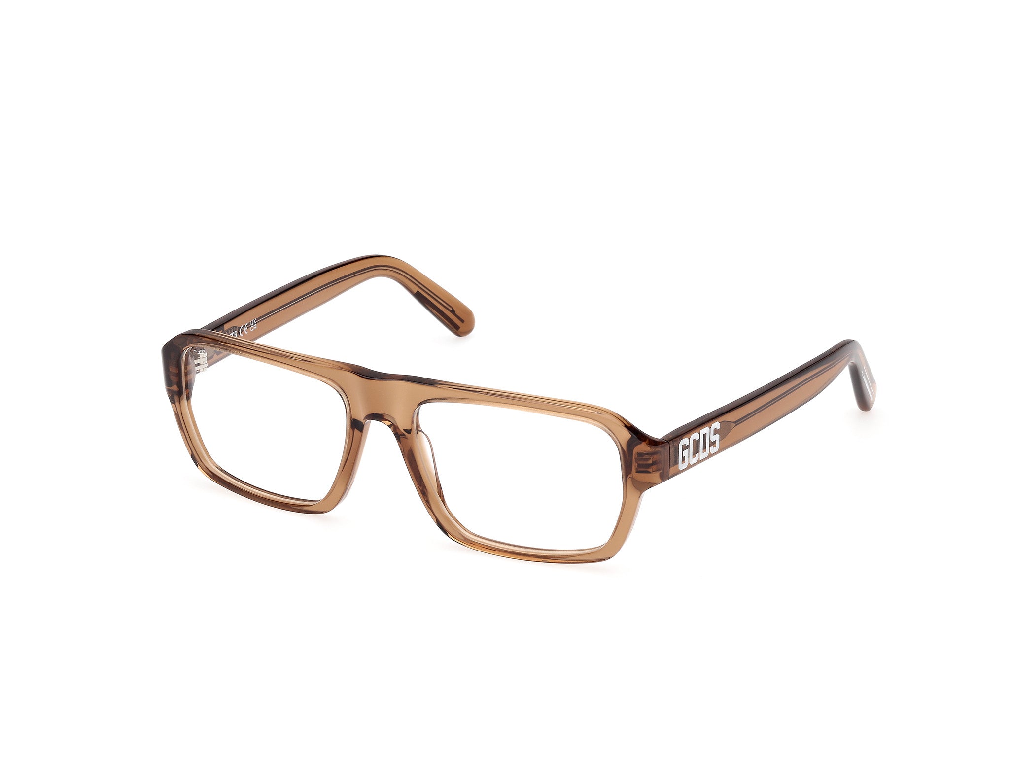 0889214552419 - Unisex GD5038 045 Rahmen von BRILLEN Acetat Braun  Quadratisch Normal