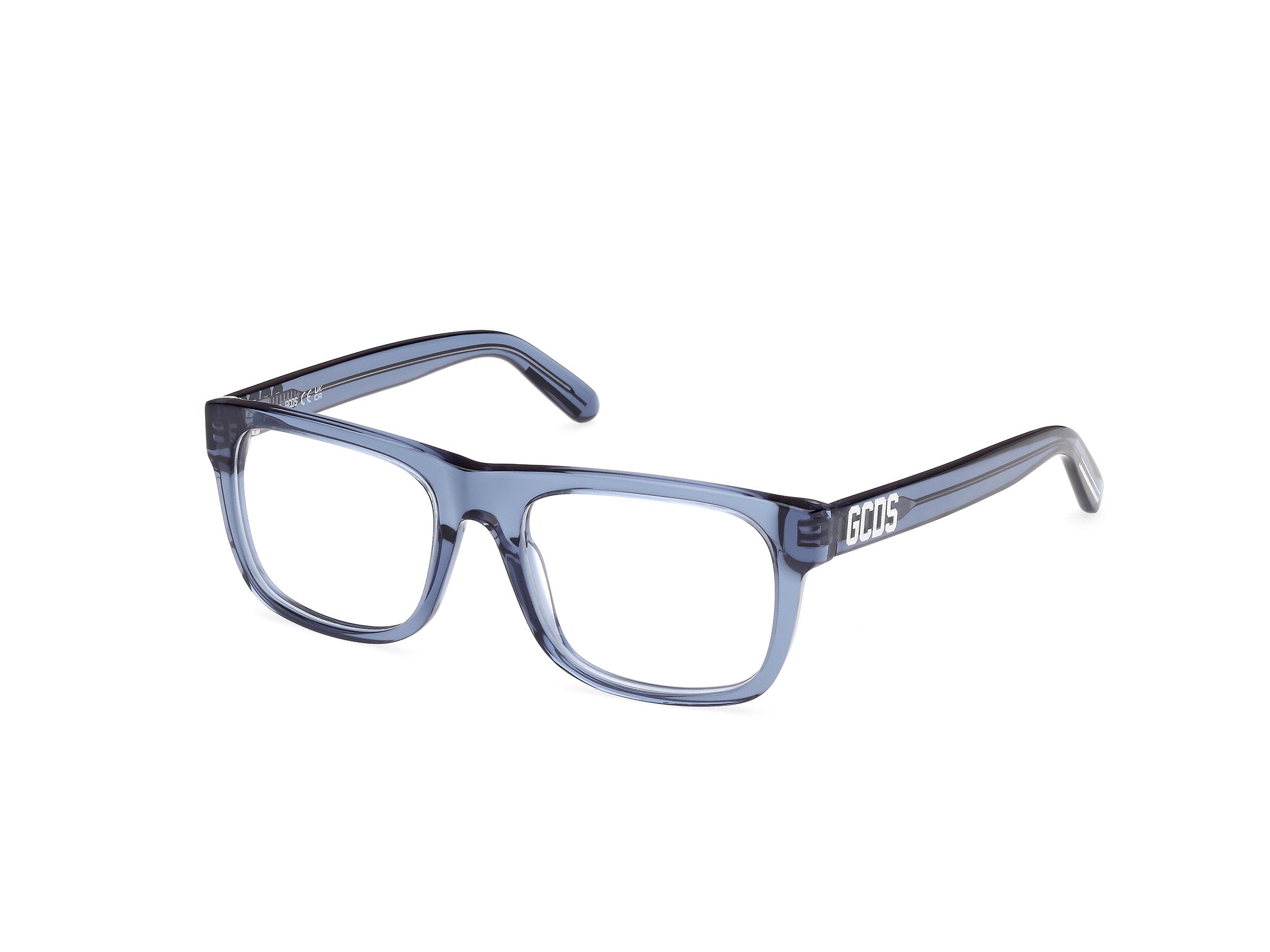 0889214552457 - Unisex GD5039 090 Rahmen von BRILLEN Acetat Blau  Quadratisch Normal