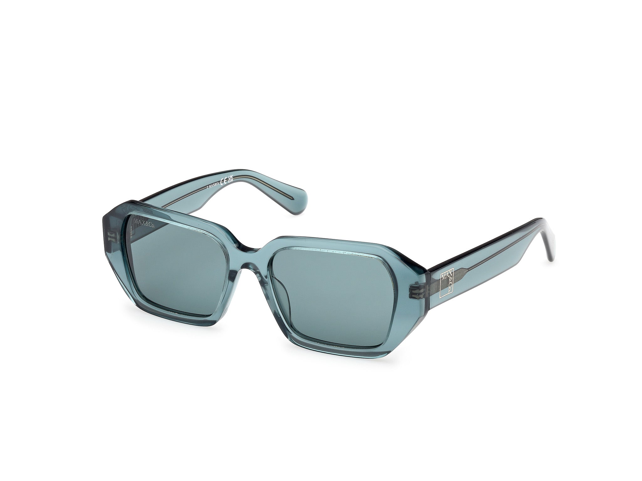 0889214560483 - Damen MO0126 96N Gläser SONNENBRILLEN Acetat Grün Grün Geometrisch Normal 0889214560483 - Damen MO0126 96N Gläser SONNENBRILLEN Acetat Grün Grün Geometrisch Normal