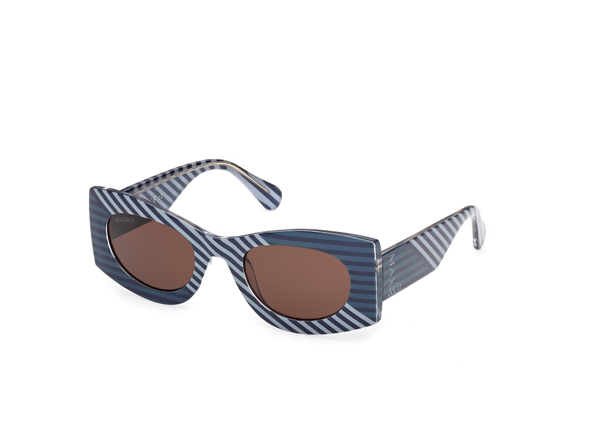 0889214560742 - Damen MO0131 92E Gläser SONNENBRILLEN Injiziert   Geometrisch Normal