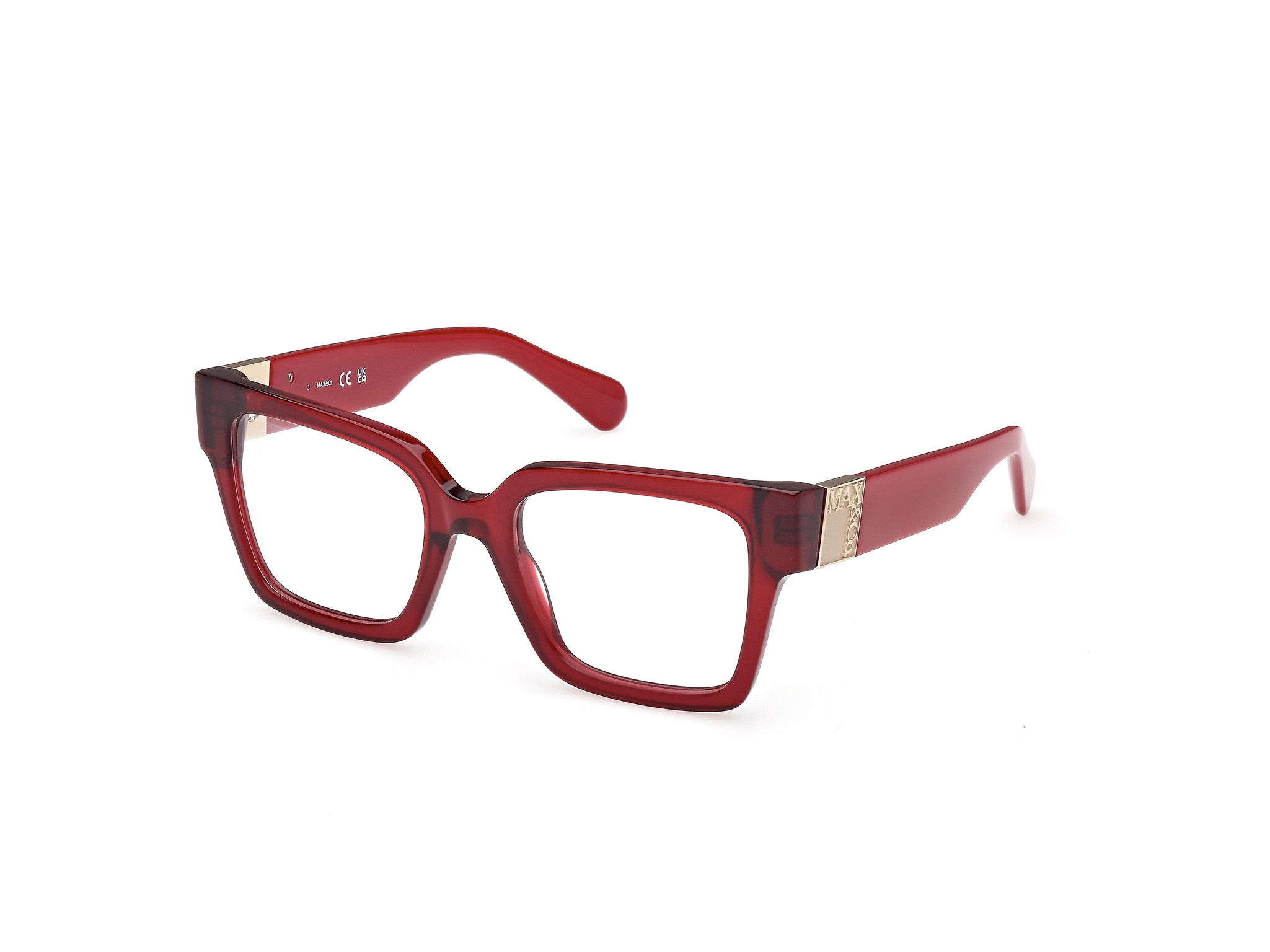 0889214561930 - Damen MO5175 066 Rahmen von BRILLEN Acetat Rot  Quadratisch Normal
