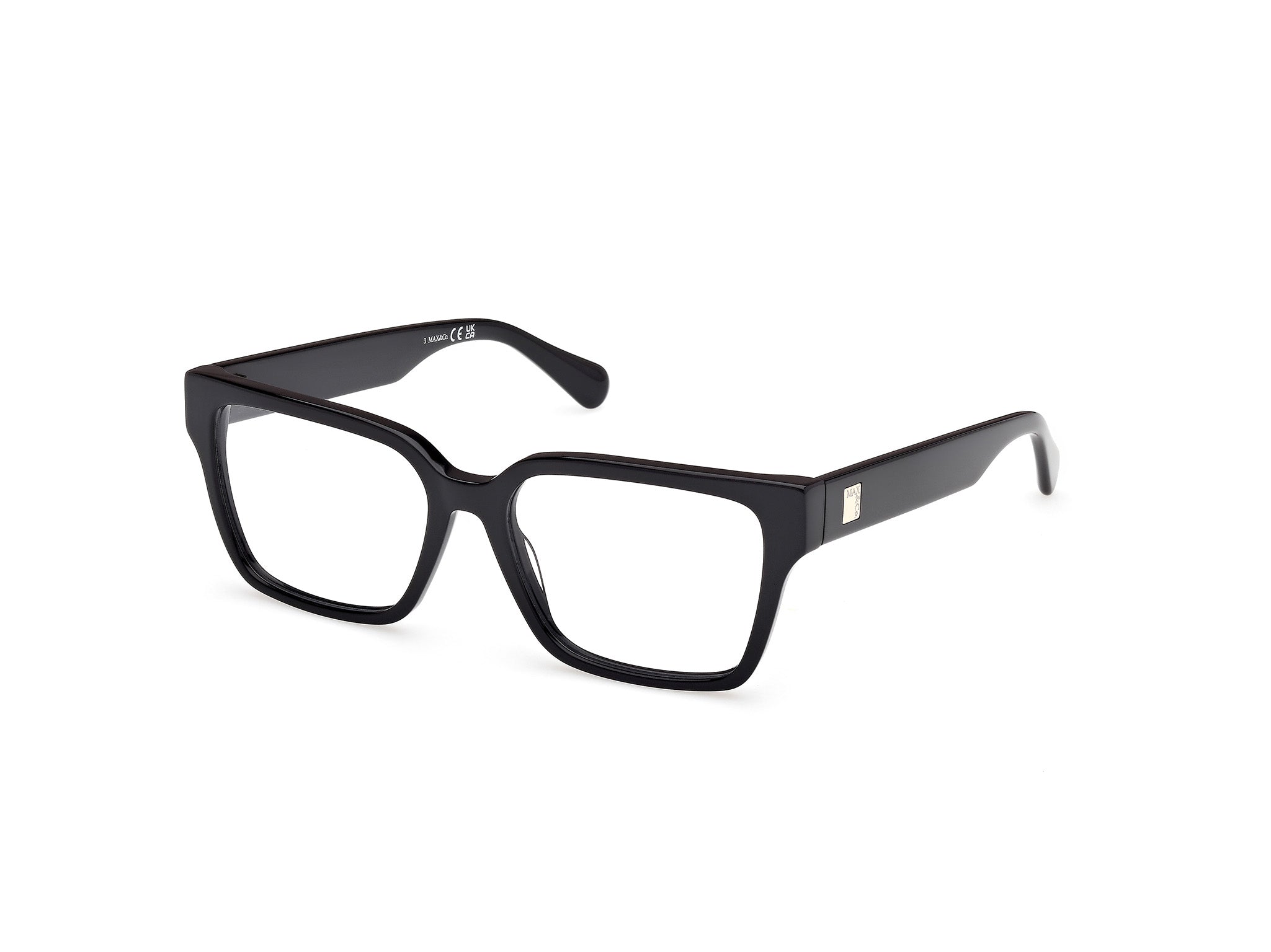 0889214562159 - Damen MO5179 001 Rahmen von BRILLEN Acetat Schwarz  Quadratisch Normal