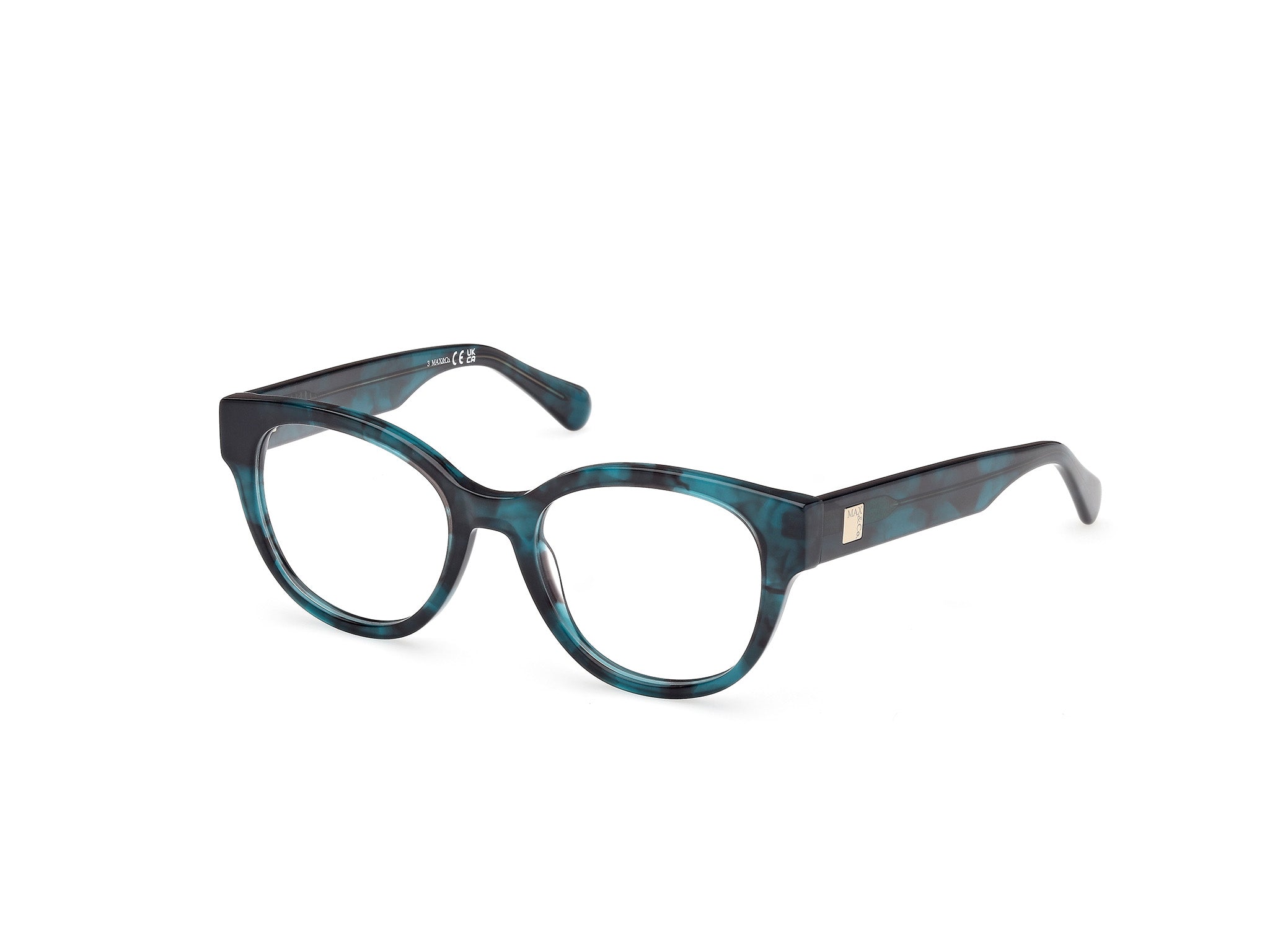 0889214562272 - Damen MO5180 055 Rahmen von BRILLEN Acetat Havanna  Rund Normal