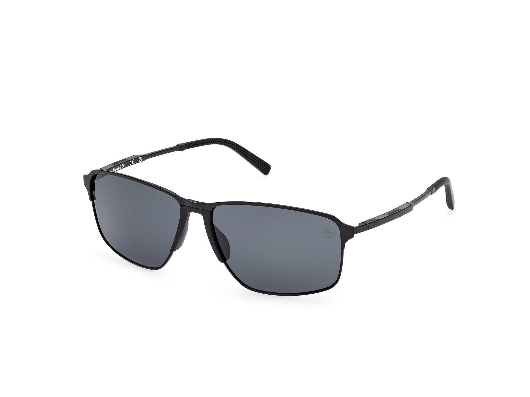 0889214563668 - Herren TB00040 02D Gläser SONNENBRILLEN Metall Schwarz Rauch Quadratisch Polarisiert 0889214563668 - Herren TB00040 02D Gläser SONNENBRILLEN Metall Schwarz Rauch Quadratisch Polarisiert