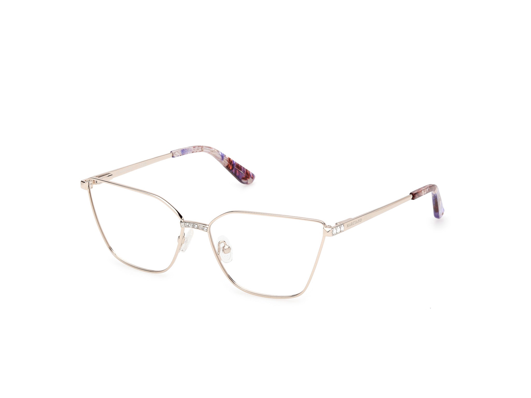 0889214565600 - Damen GM50030 033 Rahmen von BRILLEN Metall Gold  Cat Eye Normal