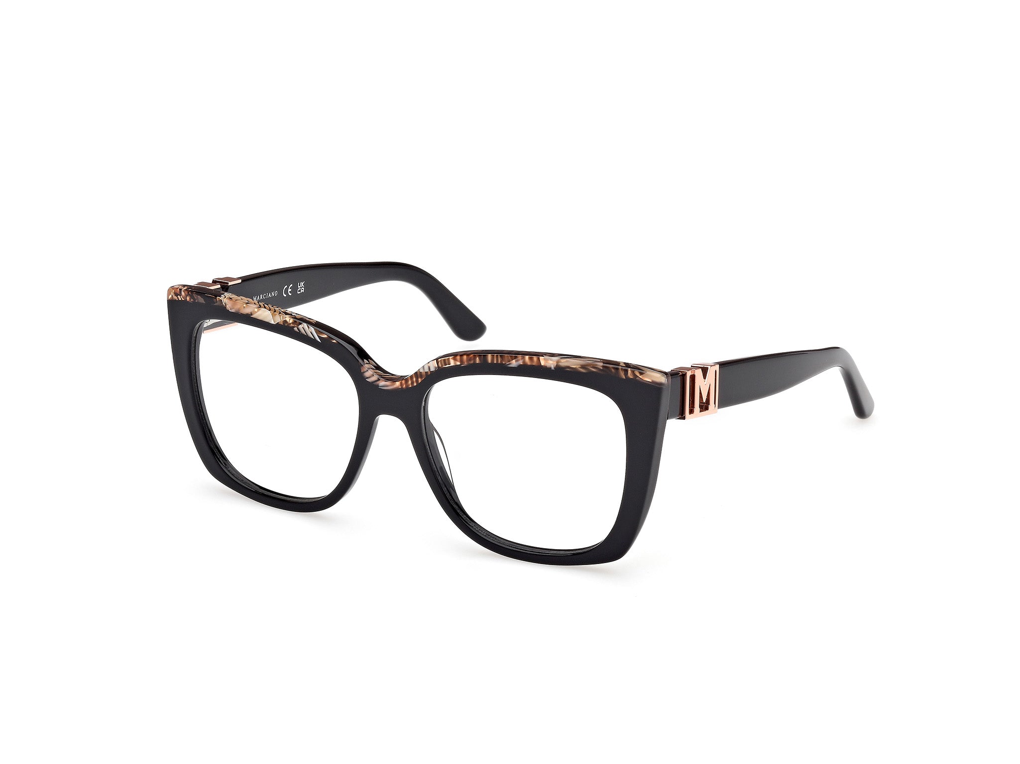 0889214565655 - Damen GM50032 005 Rahmen von BRILLEN Acetat Schwarz  Quadratisch Normal 0889214565655 - Damen GM50032 005 Rahmen von BRILLEN Acetat Schwarz  Quadratisch Normal