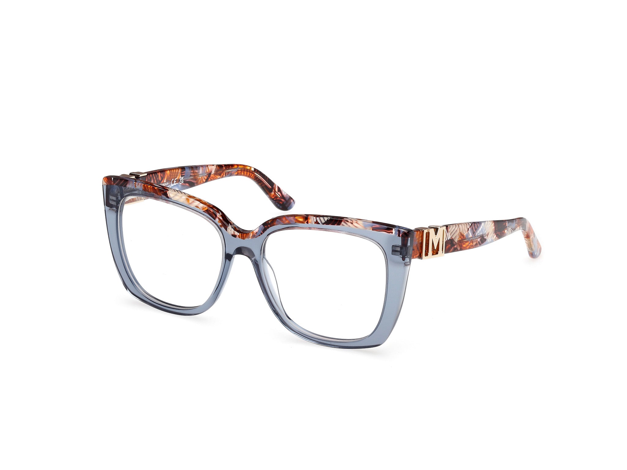 0889214565679 - Damen GM50032 092 Rahmen von BRILLEN Acetat Blau  Quadratisch Normal