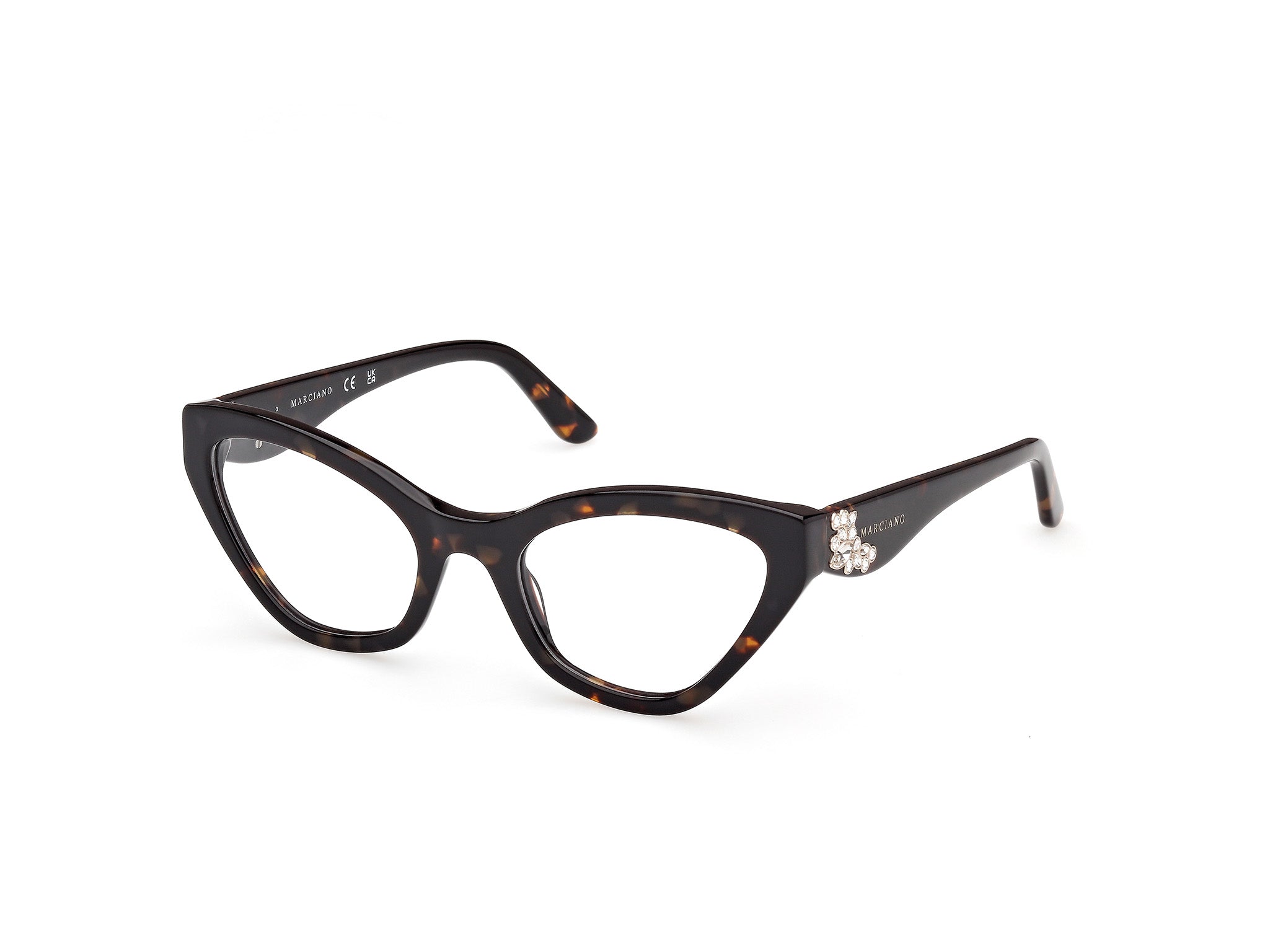 0889214565846 - Damen GM50038 052 Rahmen von BRILLEN Acetat Havanna  Cat Eye Normal