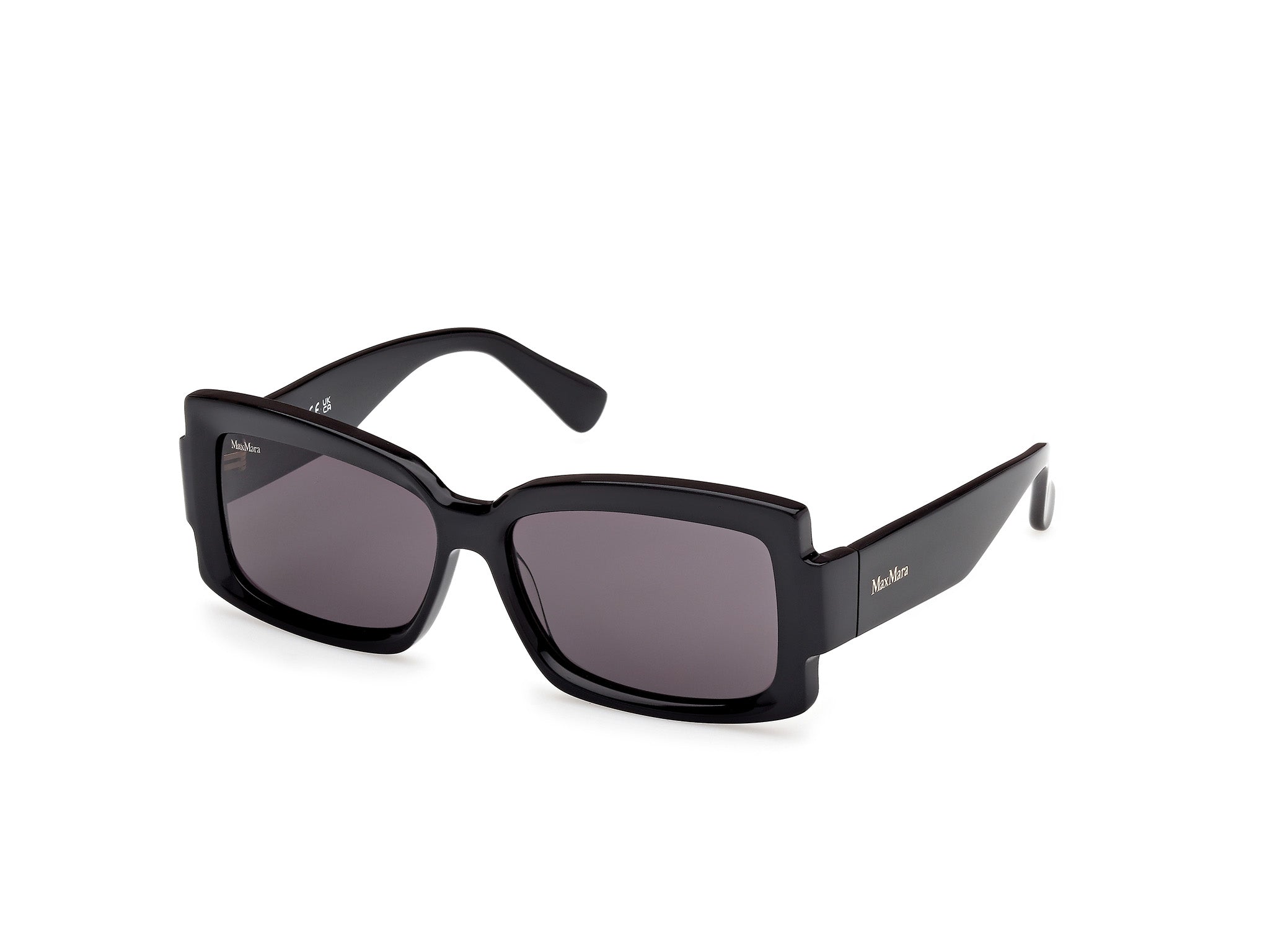 0889214566287 - Damen MM0140 LEE-3 01A Gläser SONNENBRILLEN Acetat Schwarz Rauch Quadratisch Normal