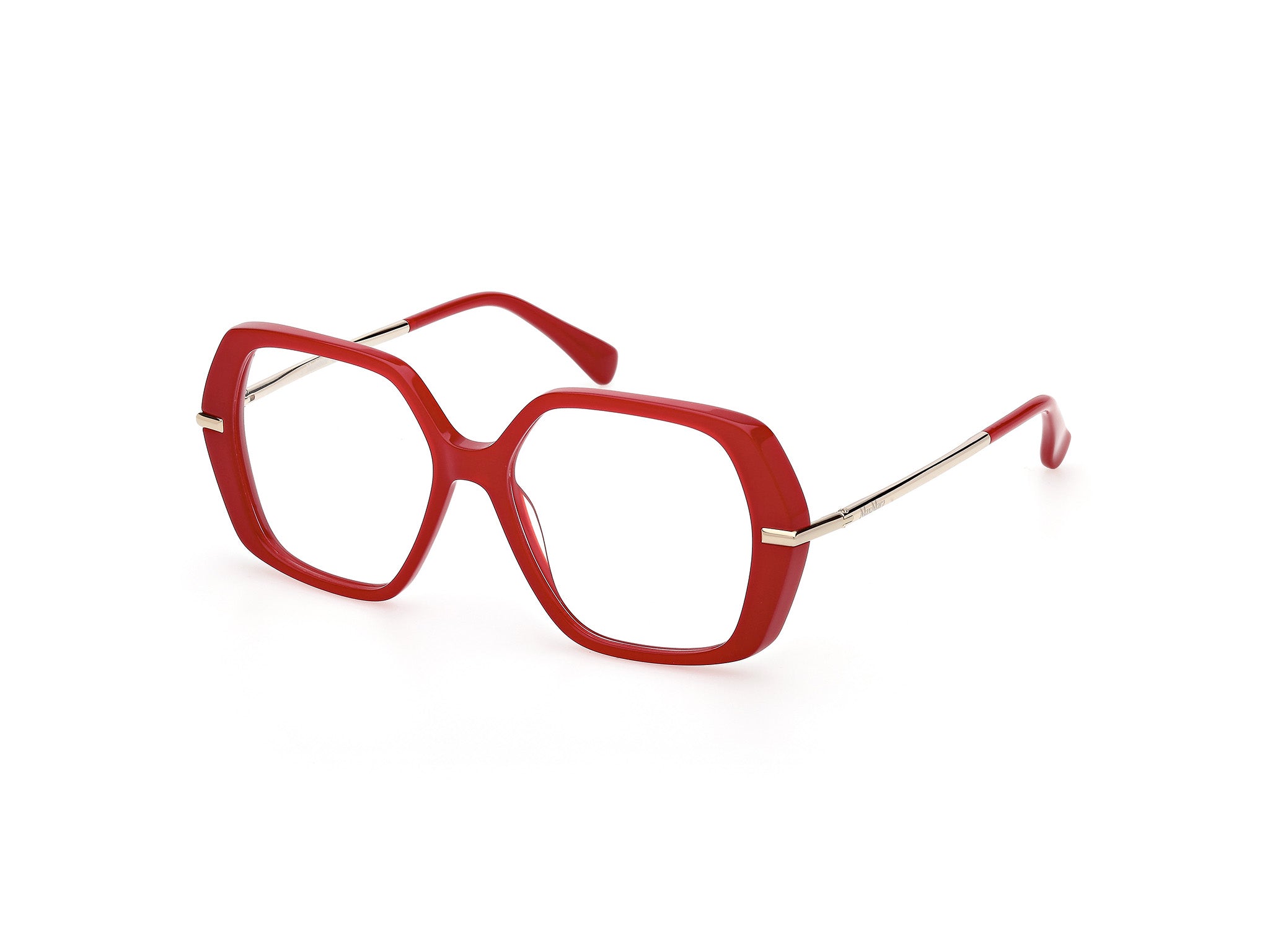 0889214566669 - Damen MM5175 66 Rahmen von BRILLEN Acetat Rot  Geometrisch Normal