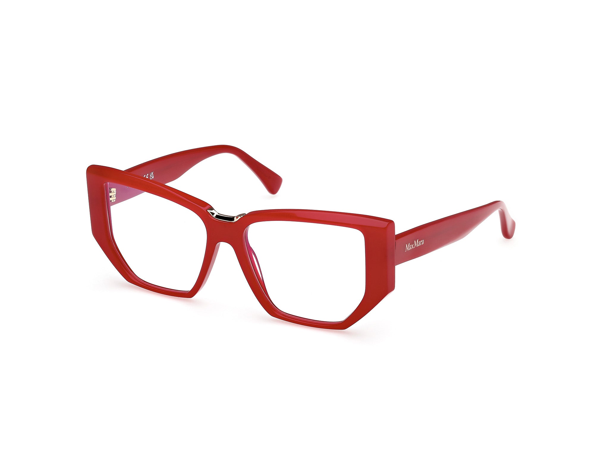 0889214566812 - Damen MM5179-B 66 Rahmen von BRILLEN Acetat Rot  Geometrisch Normal