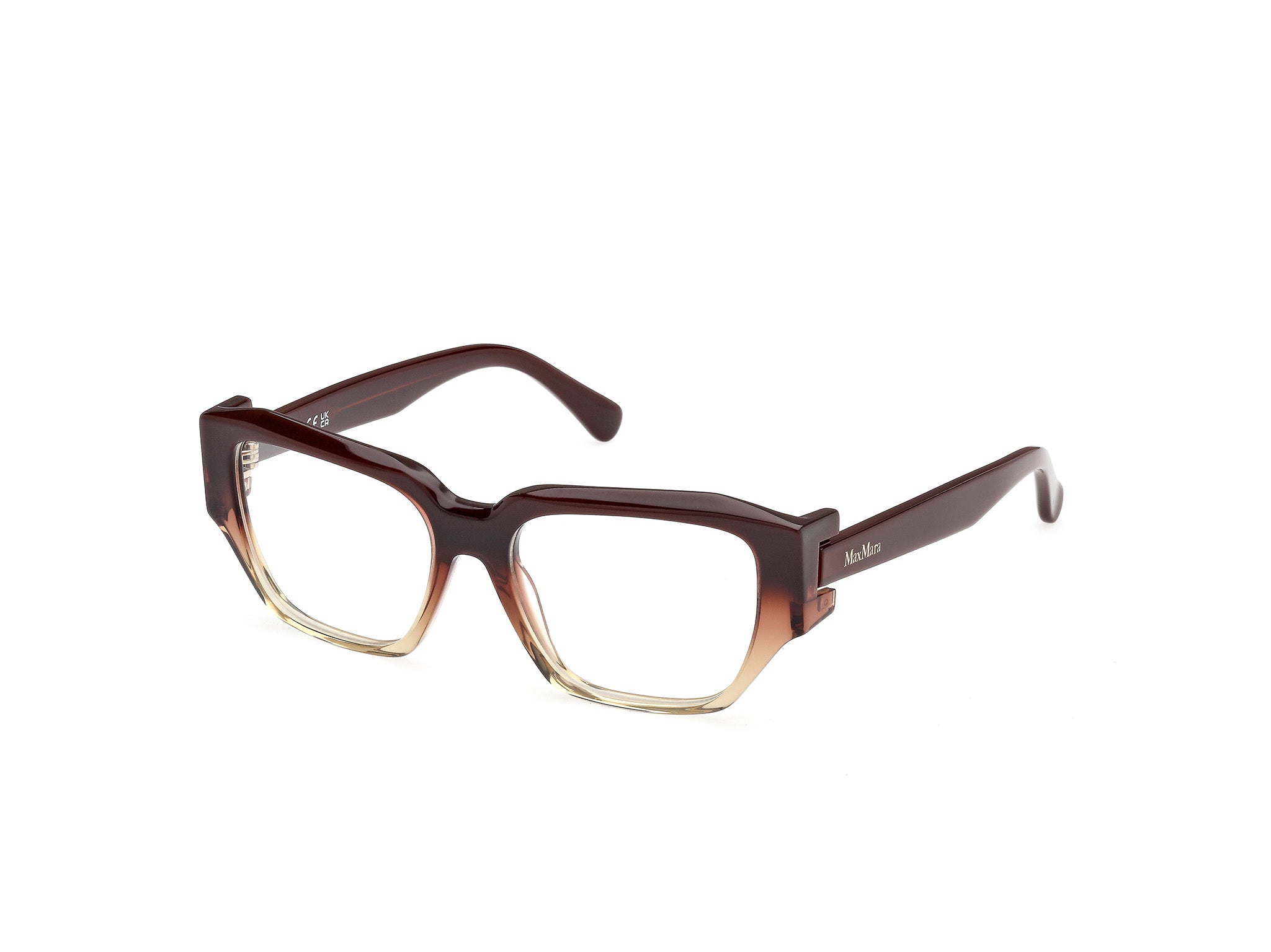0889214566911 - Damen MM5182 50 Rahmen von BRILLEN Acetat Braun  Rund Normal