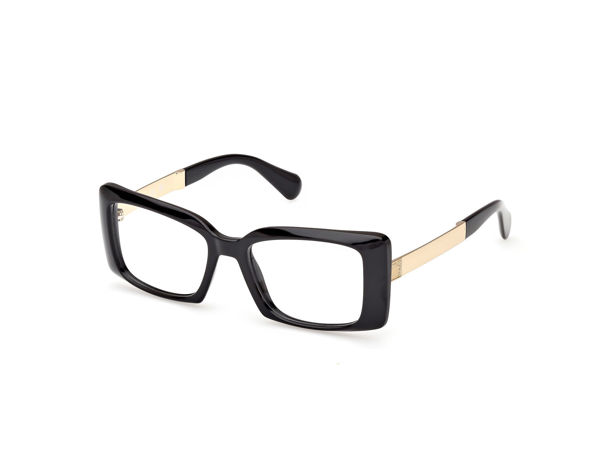 0889214568205 - Damen MO5177 001 Rahmen von BRILLEN Injiziert Schwarz  Quadratisch Normal