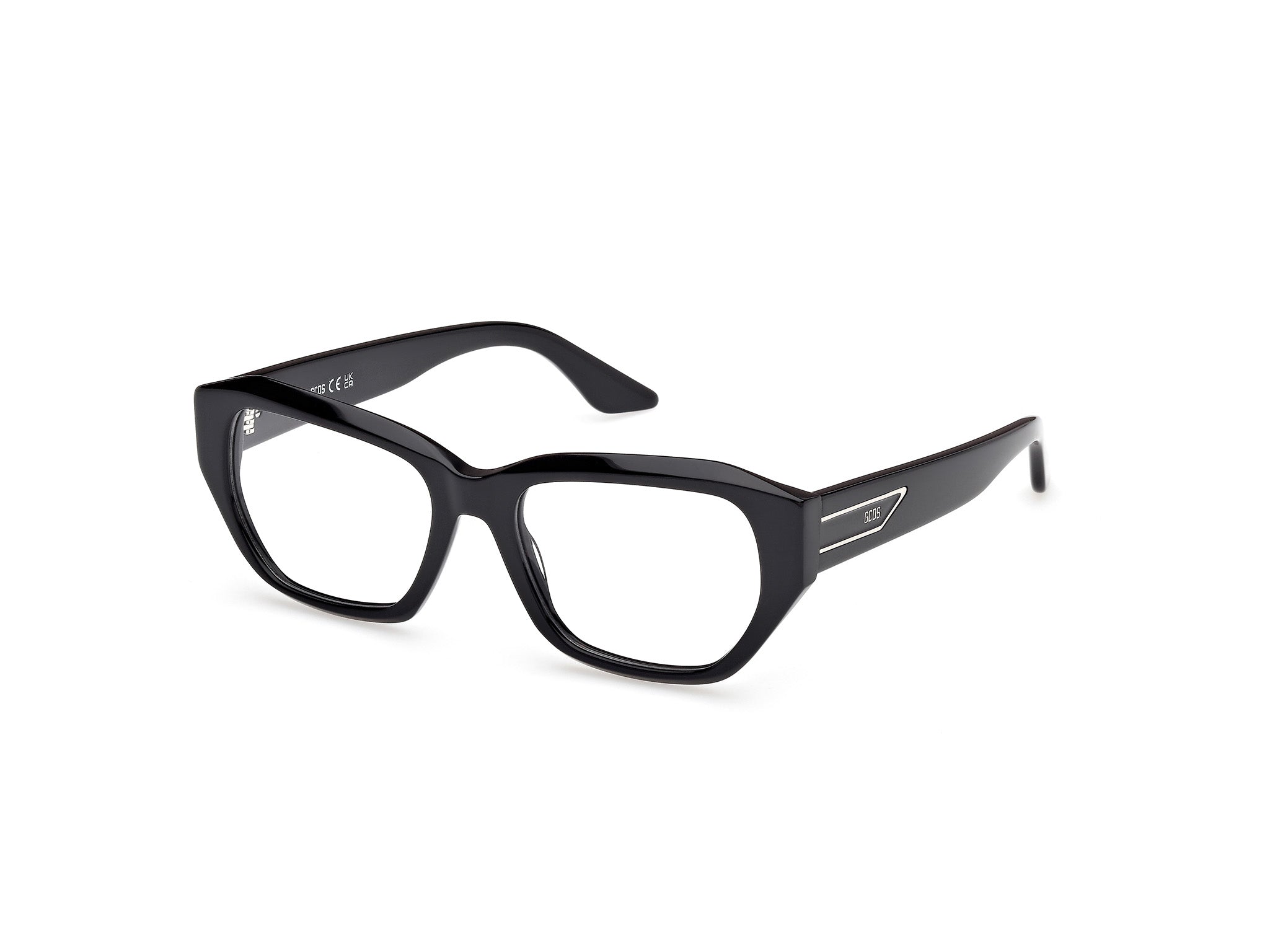 0889214569752 - Damen GD5041 001 Rahmen von BRILLEN Acetat Schwarz  Geometrisch Normal