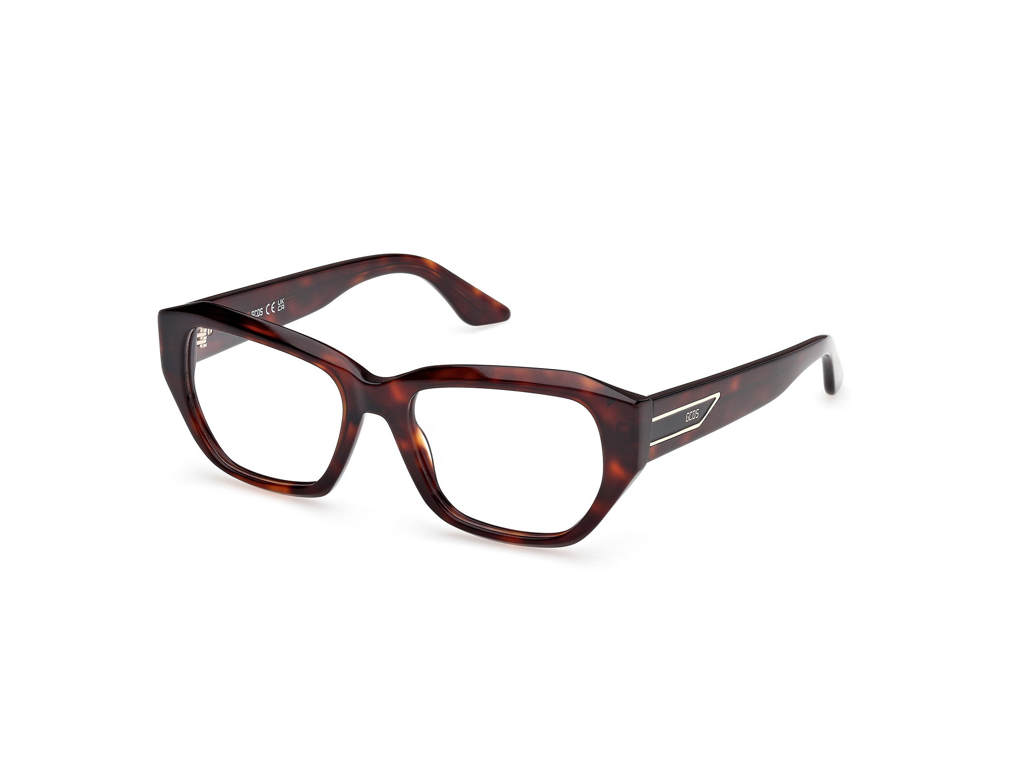 0889214569769 - Damen GD5041 052 Rahmen von BRILLEN Acetat Havanna  Geometrisch Normal