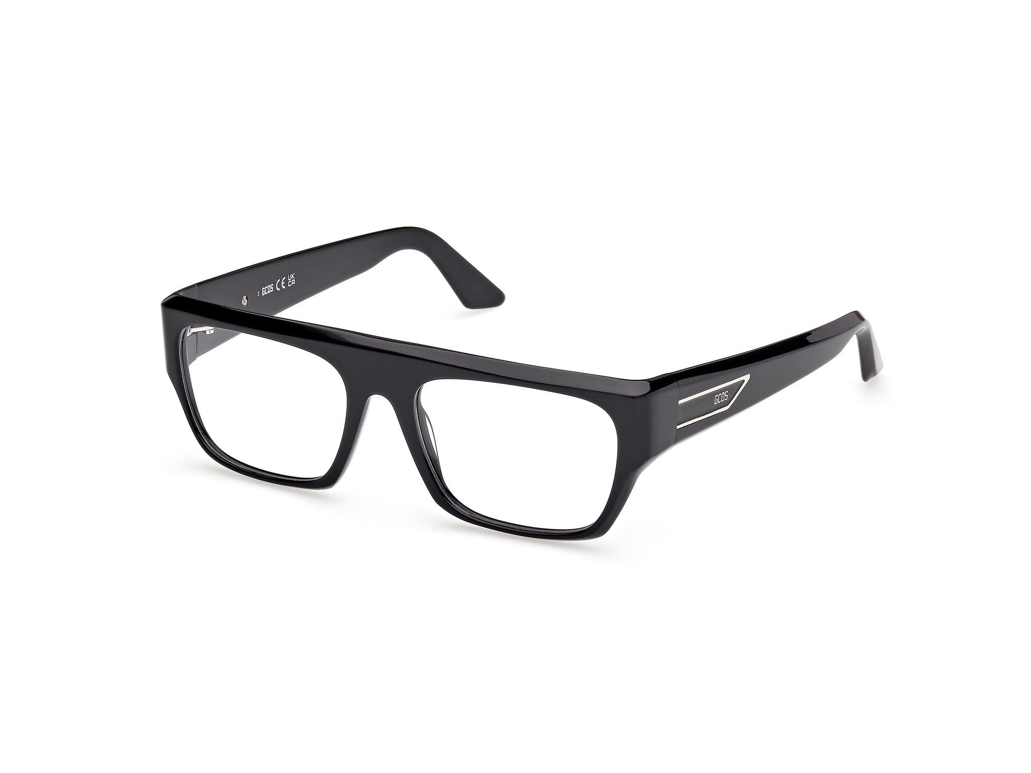 0889214569875 - Unisex GD5045 001 Rahmen von BRILLEN Acetat Schwarz  Quadratisch Normal