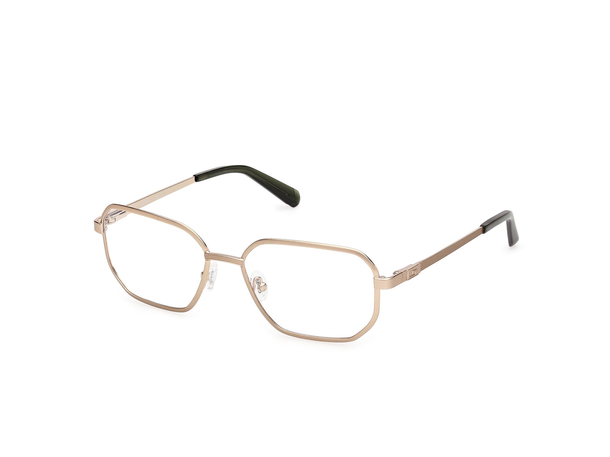 0889214573179 - Herren GU50240 33 Rahmen von BRILLEN Metall Gold  Geometrisch Normal