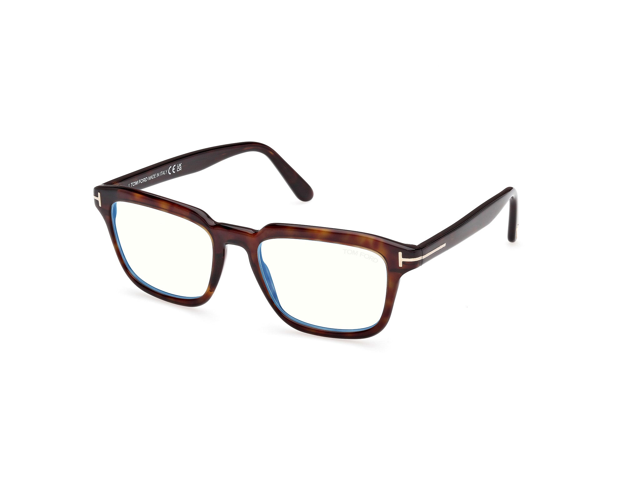 0889214577863 - TOM FORD Herren TOM FORD FT6032-B 052 Optische Fassungen Acetat Havanna  Quadratisch Normal