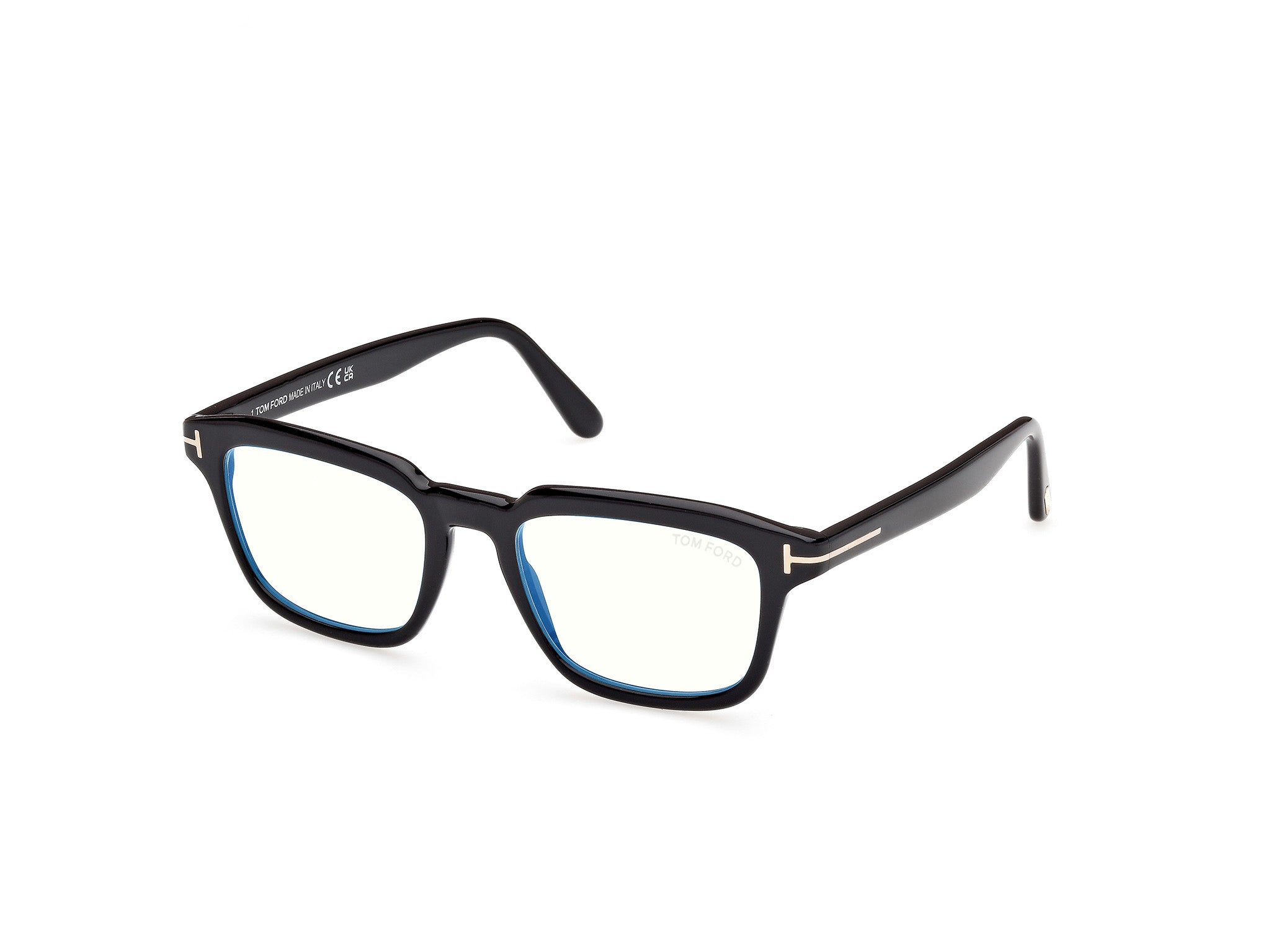 0889214577887 - TOM FORD Herren TOM FORD FT6032-B 001 Optische Fassungen Acetat Schwarz  Quadratisch Normal