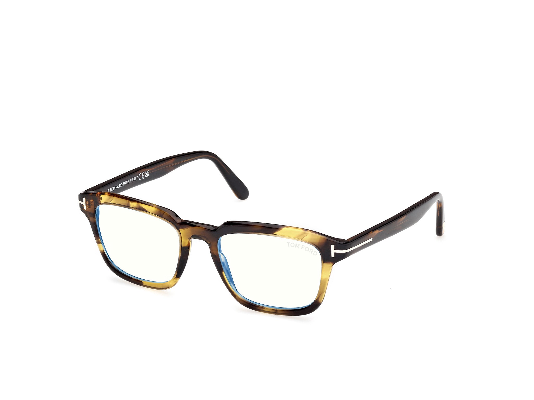 0889214578013 - TOM FORD Herren TOM FORD FT6032-B 056 Optische Fassungen Acetat Havanna  Quadratisch Normal