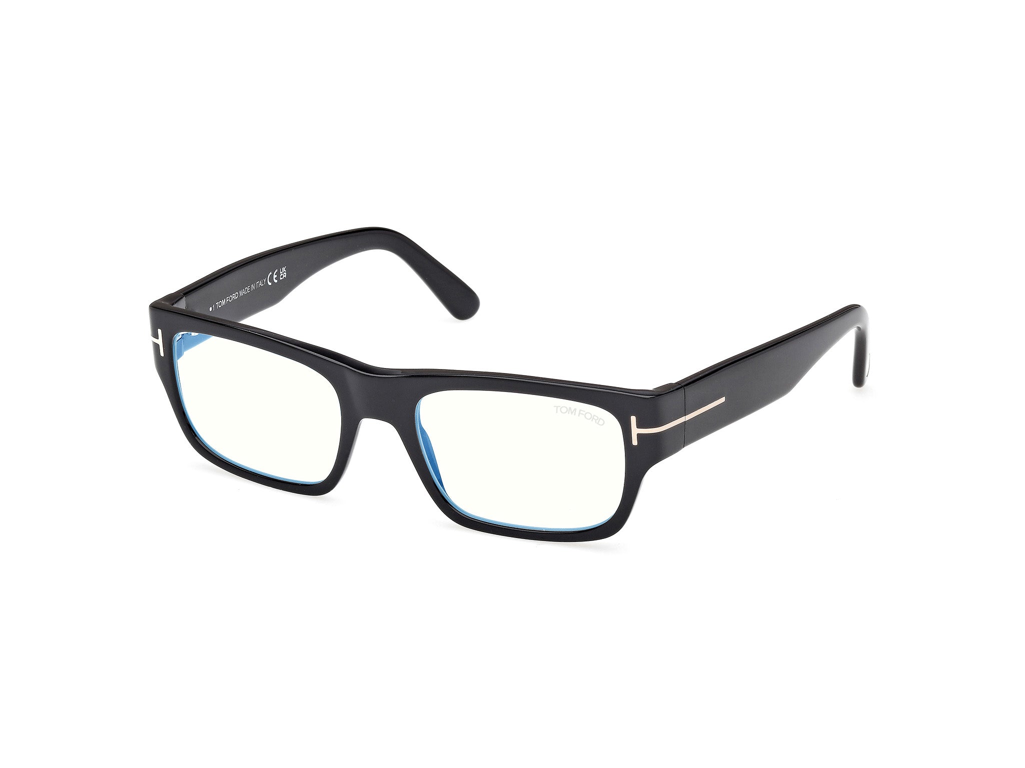 0889214578068 - TOM FORD Herren TOM FORD FT6034-B 001 Optische Fassungen Acetat Schwarz  Quadratisch Normal