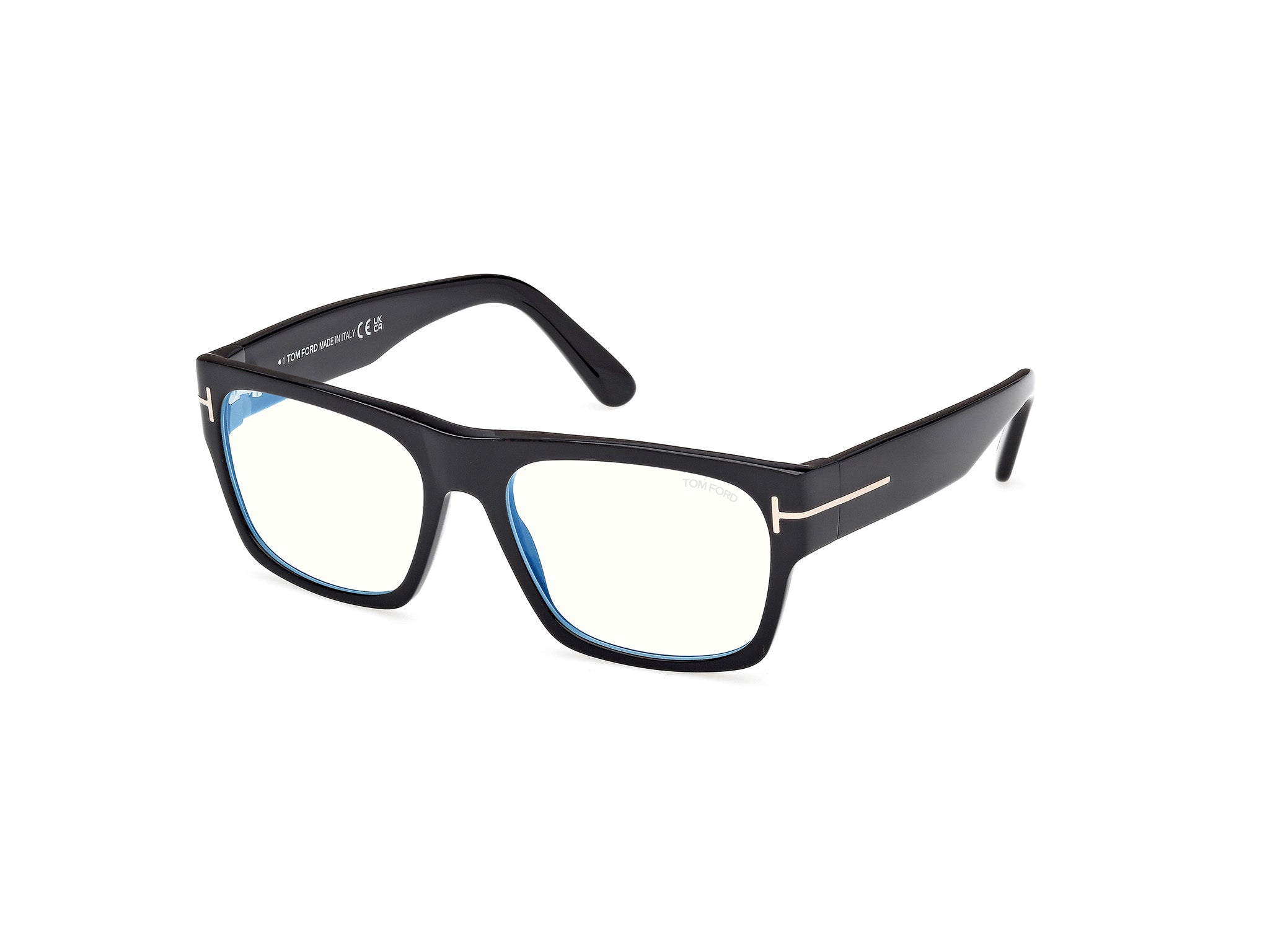 0889214578105 - TOM FORD Herren TOM FORD FT6035-B 001 Optische Fassungen Acetat Schwarz  Quadratisch Normal