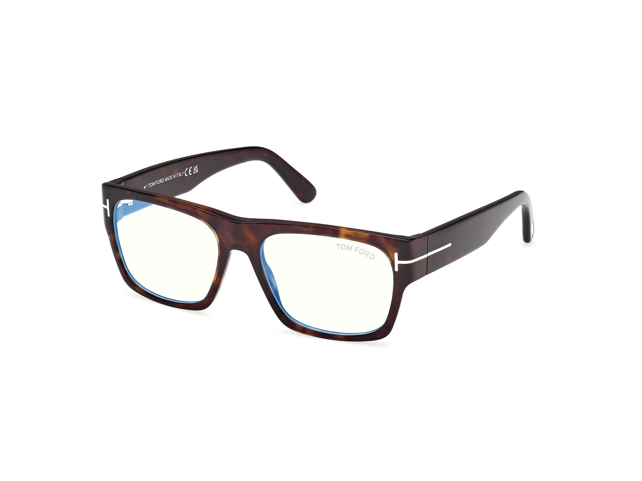 0889214578112 - TOM FORD Herren TOM FORD FT6035-B 052 Optische Fassungen Acetat Havanna  Quadratisch Normal