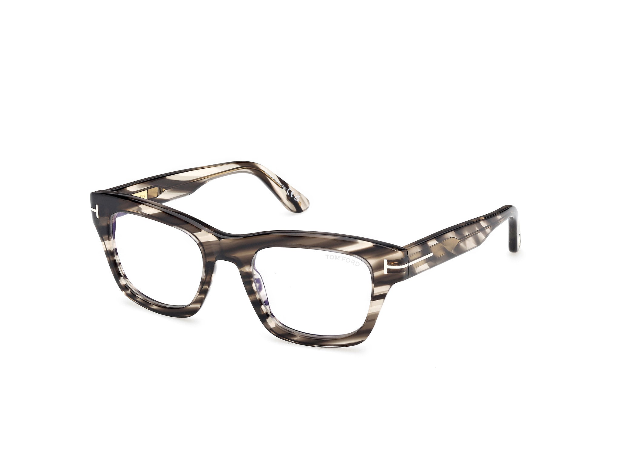 0889214578174 - TOM FORD Unisex TOM FORD FT6036-B 056 Optische Fassungen Acetat Havanna  Quadratisch Normal