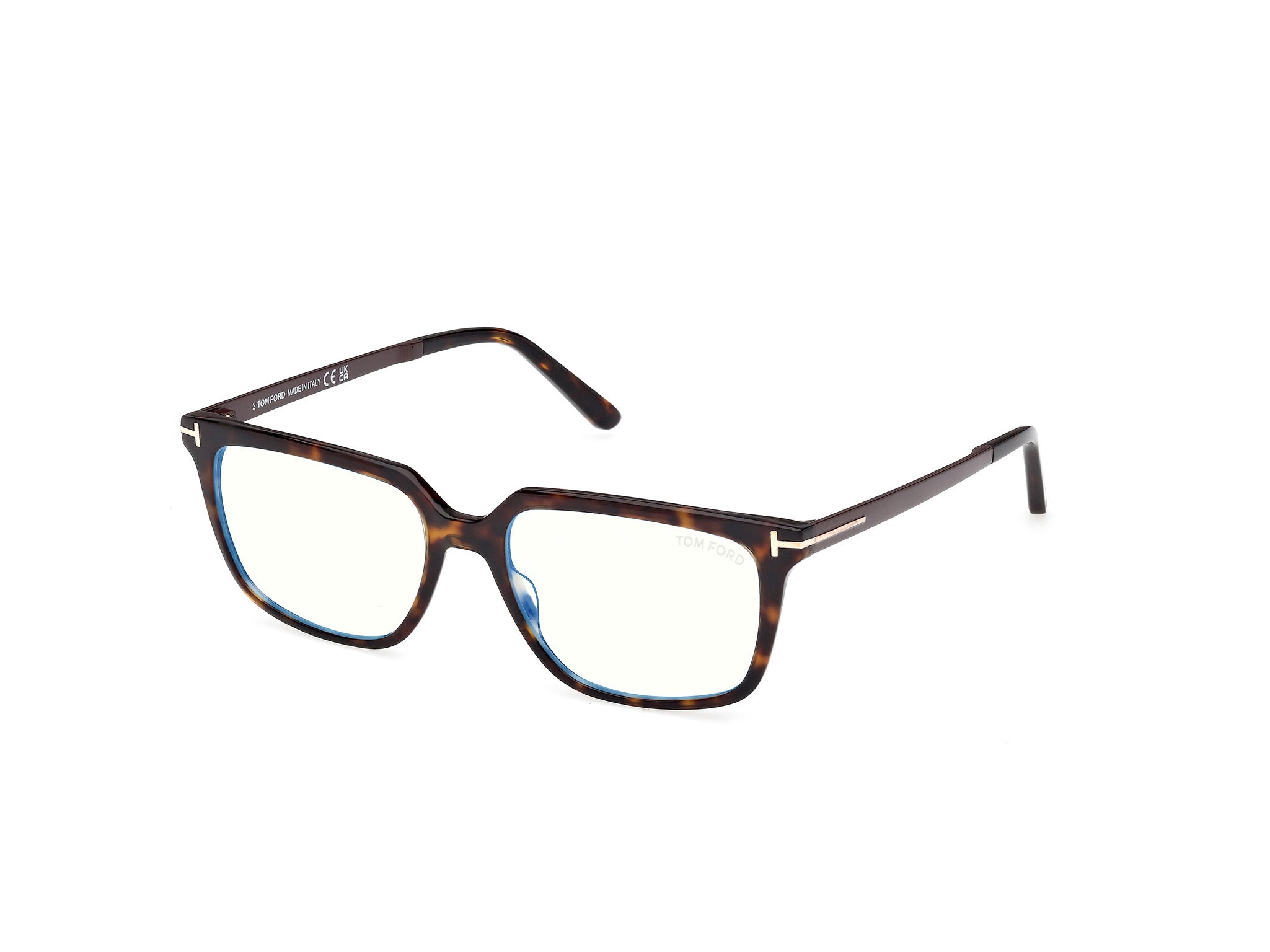 0889214578297 - TOM FORD Herren TOM FORD FT6039-B 052 Optische Fassungen Acetat Havanna  Quadratisch Normal