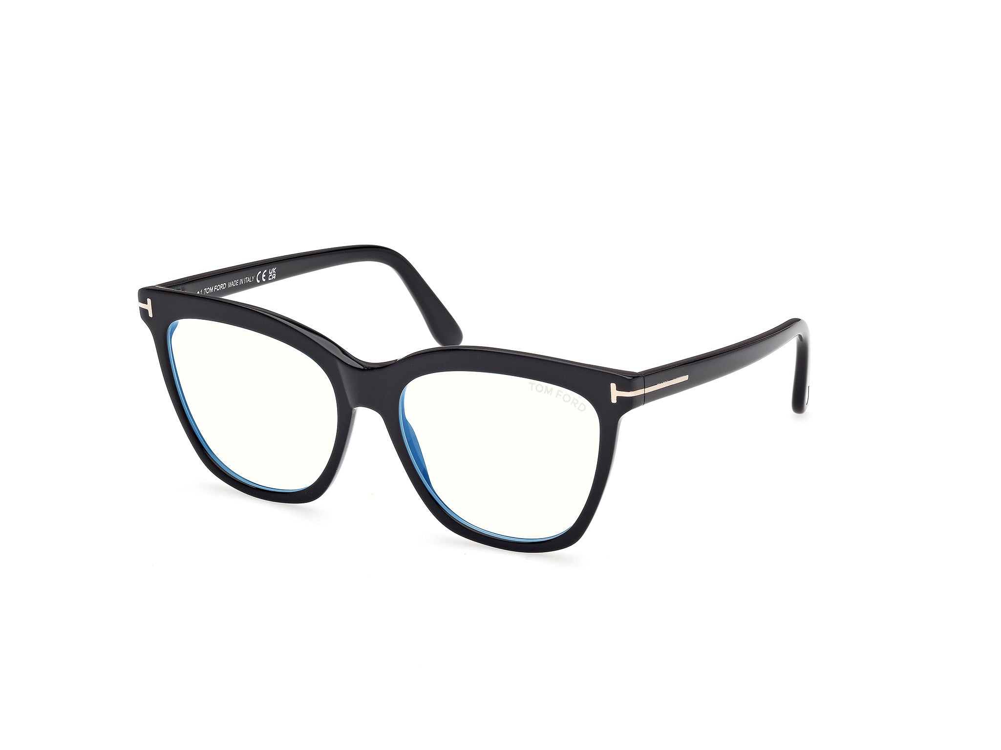 0889214578358 - TOM FORD Damen TOM FORD FT6042-B 001 Optische Fassungen Acetat Schwarz  Schmetterling Normal