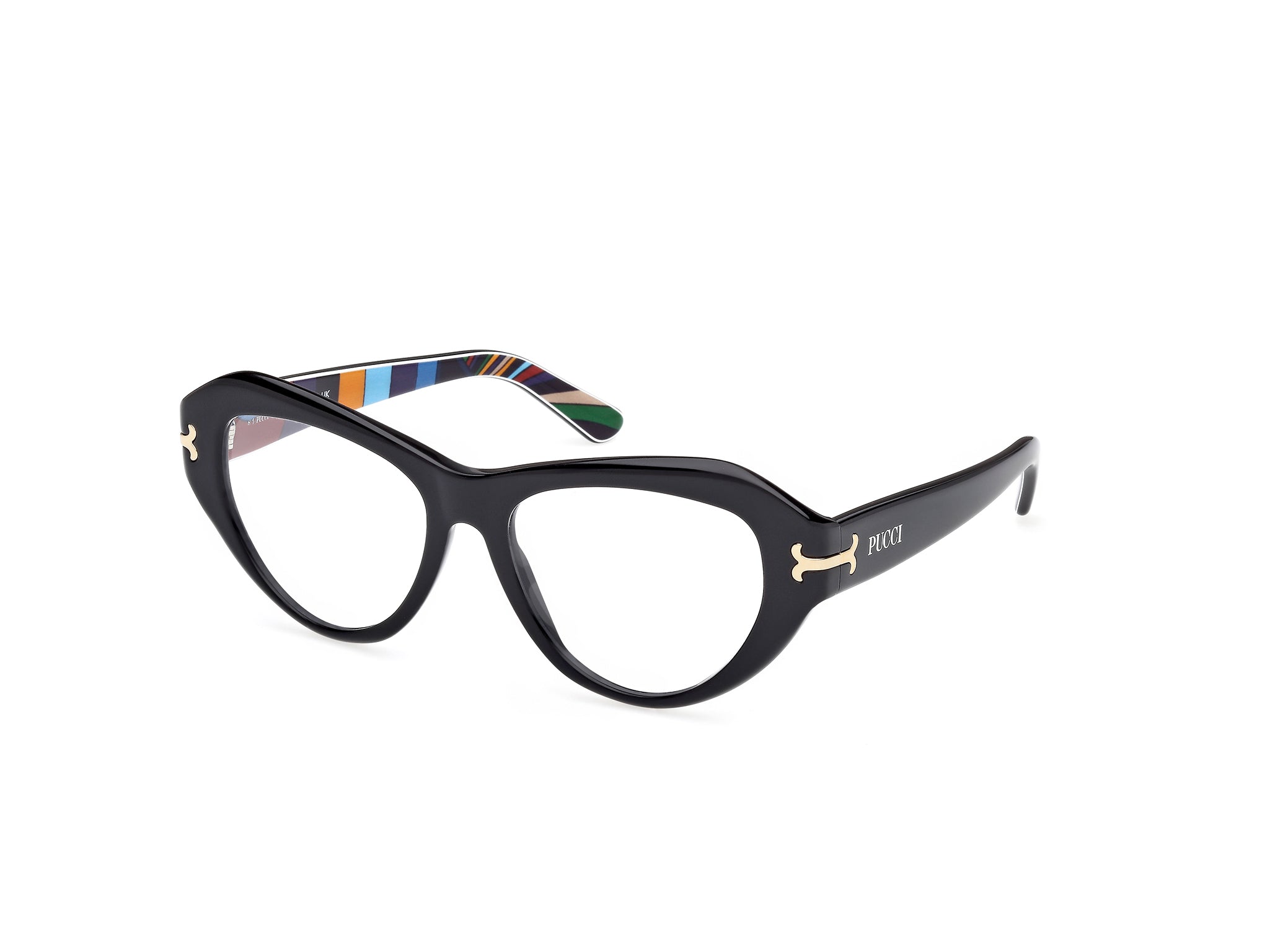 0889214585615 - Emilio Pucci Damen EP5263 005 Rahmen von BRILLEN Acetat Schwarz Cat Eye Normal 0889214585615 - Emilio Pucci Damen EP5263 005 Rahmen von BRILLEN Acetat Schwarz Cat Eye Normal